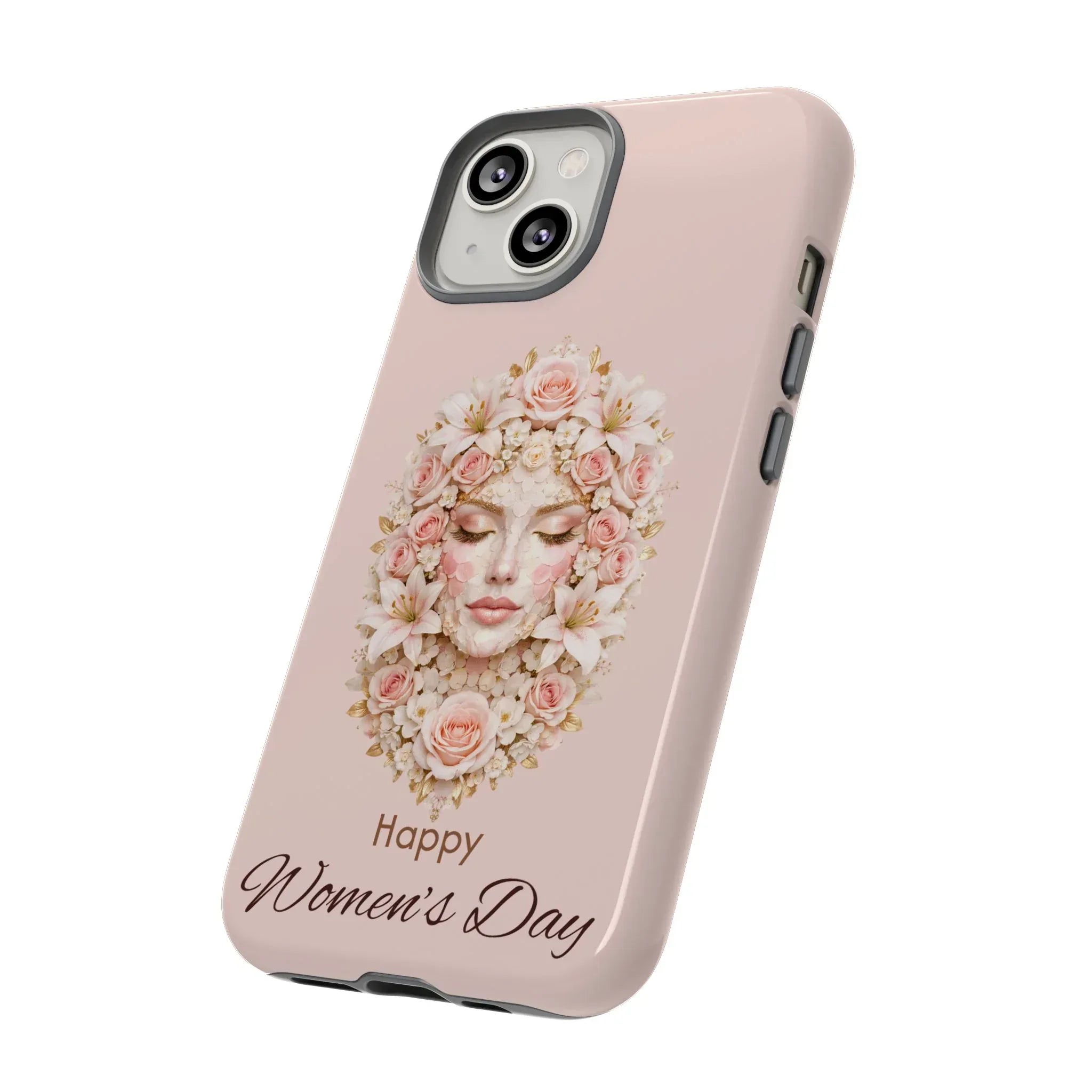 She Blooms Phone Case for iPhone 8-17 - KARARMDESIGN