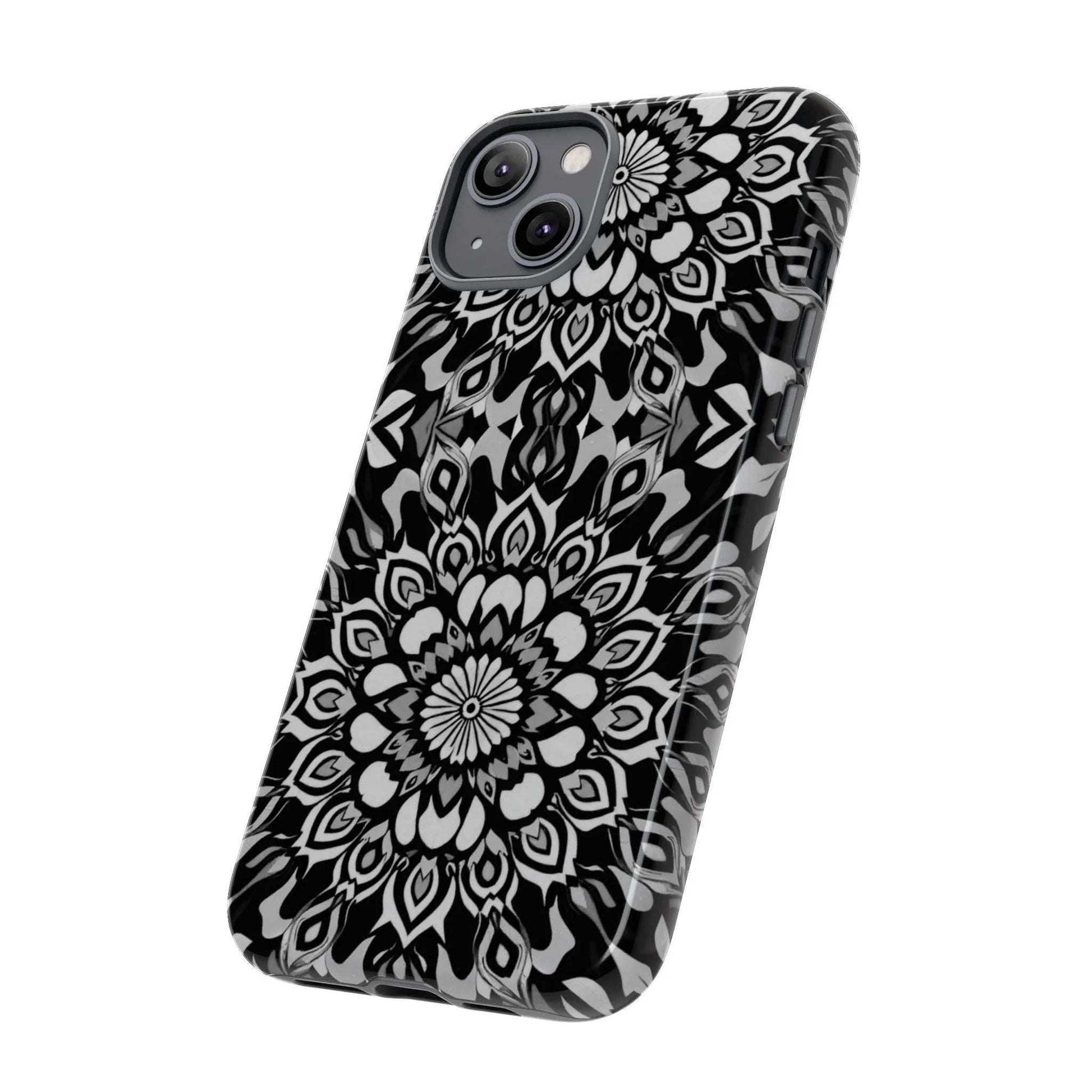 Mandala Phone Case for iPhone and Galaxy - KARARMDESIGN