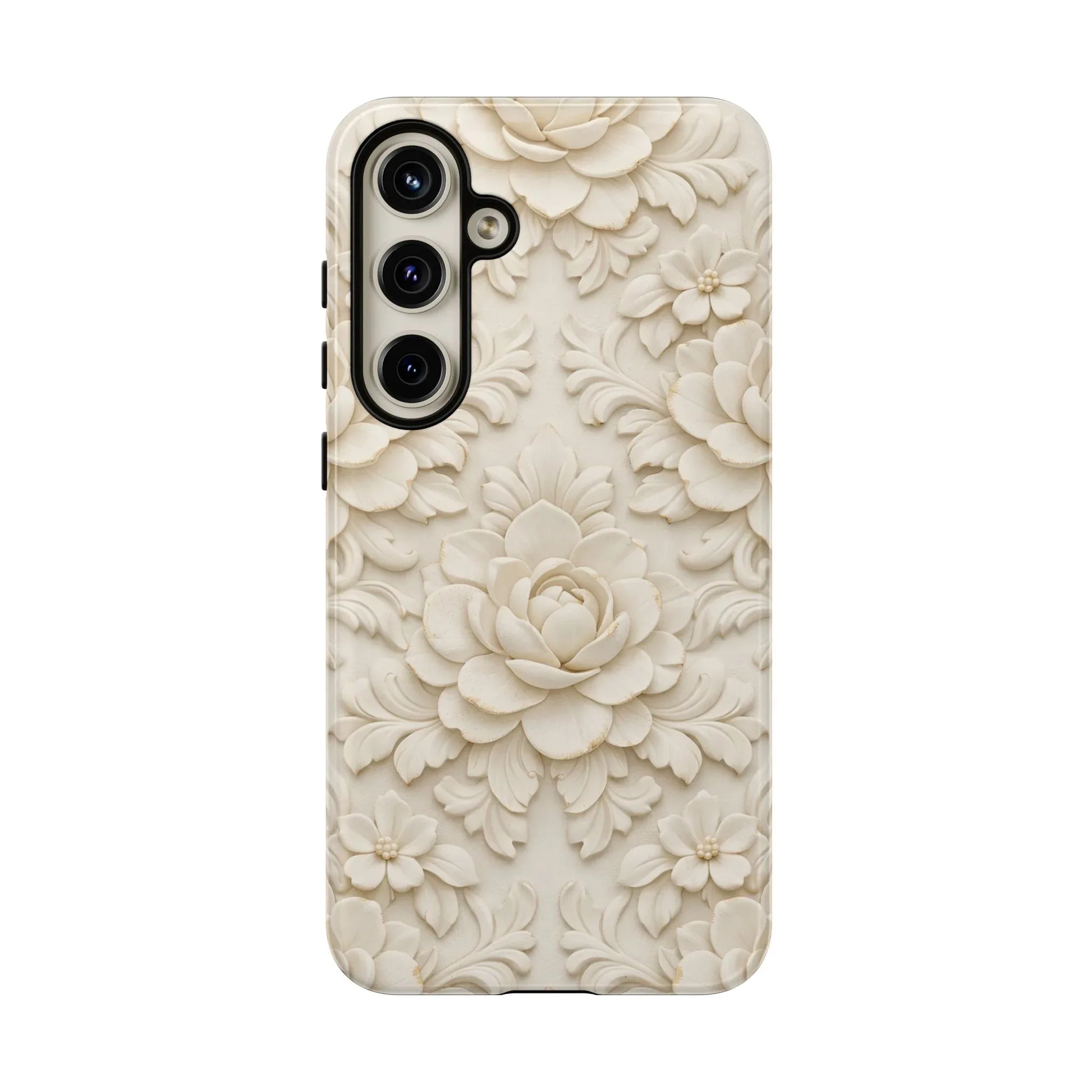 Soft Bloom Phone Case for iPhone 11-17 and Galaxy S10-S25 - KARARMDESIGN