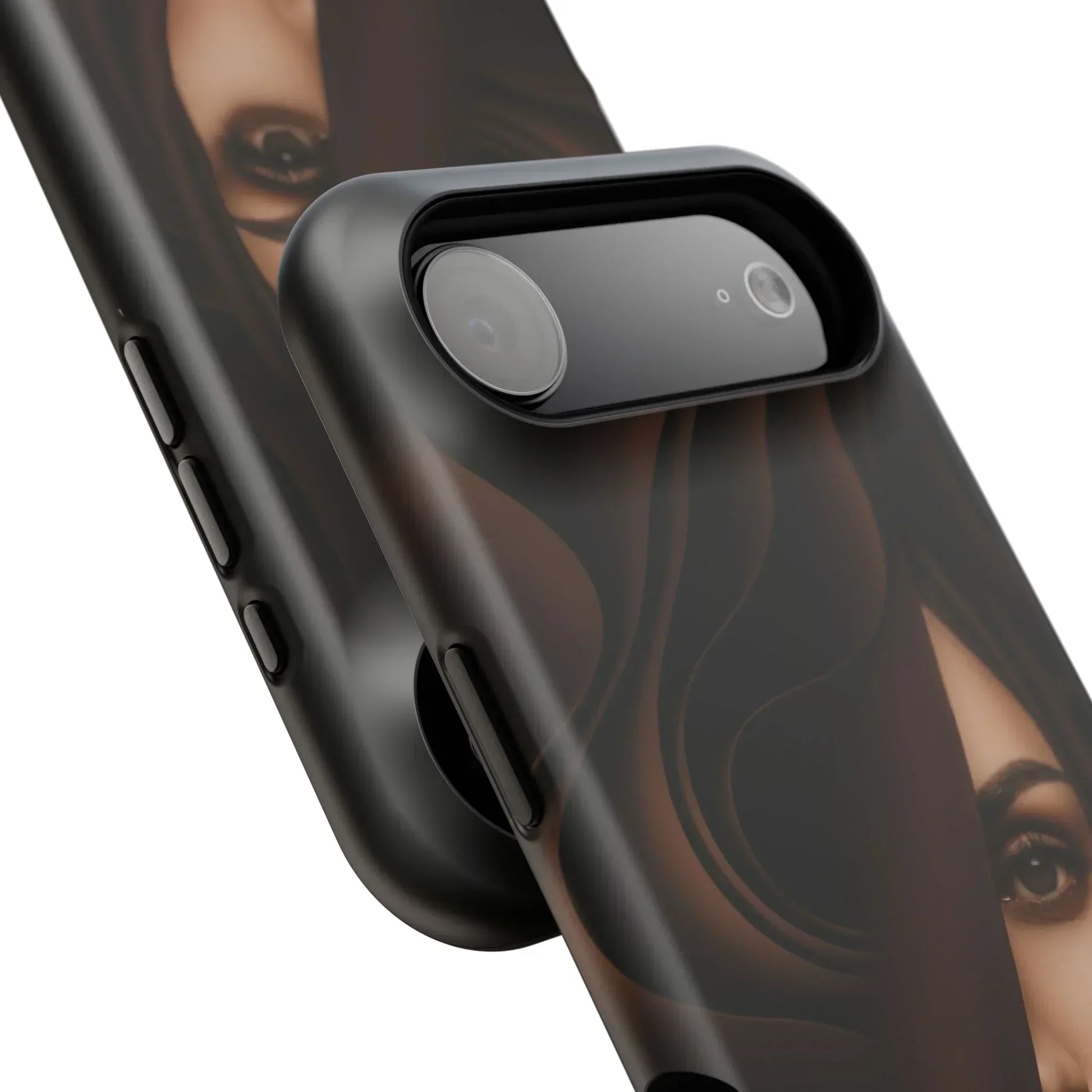 Mystery Woman Phone Case for iPhone 17, Air, Pro, Pro Max - KarArmDesign