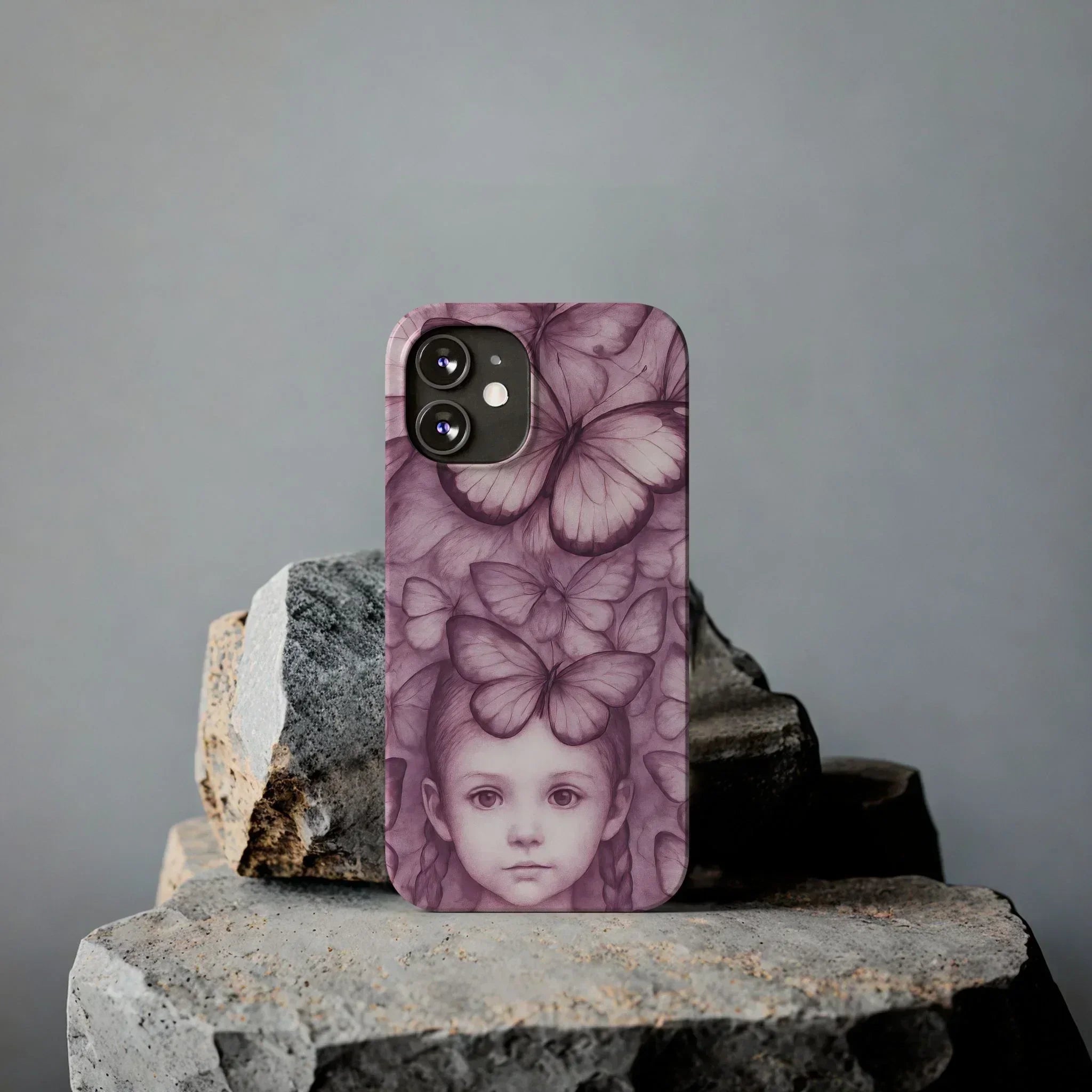 Mystic Girl Phone Case for iPhone 7-17 Models - KARARMDESIGN