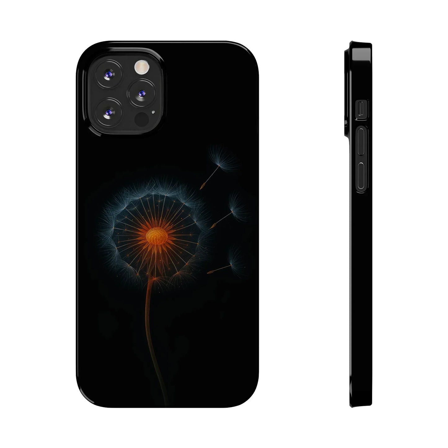 Glowing Dandelion Phone Case for iPhone 7-16 Models - KarArmDesign