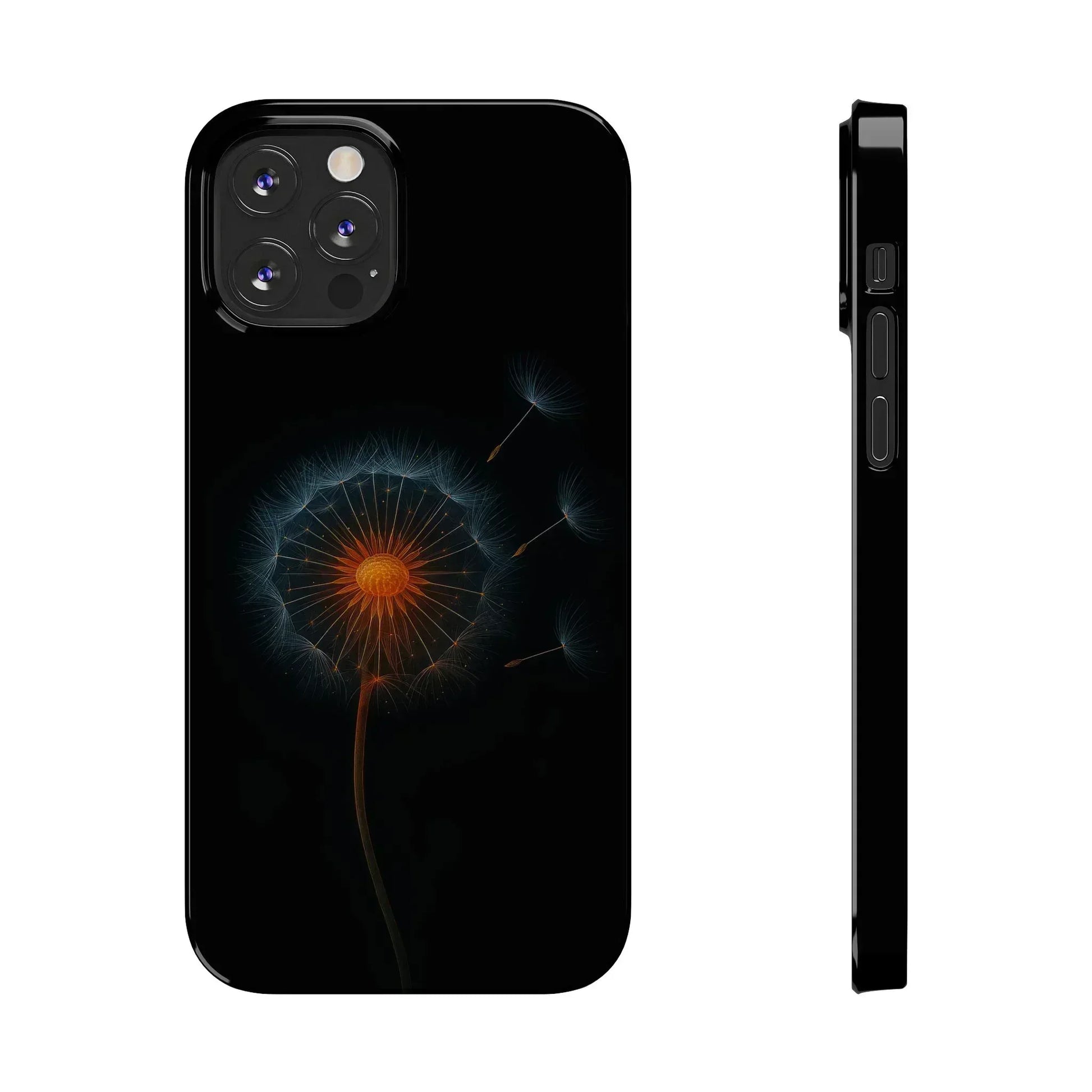 Glowing Dandelion Phone Case for iPhone 11-16 - KARARMDESIGN