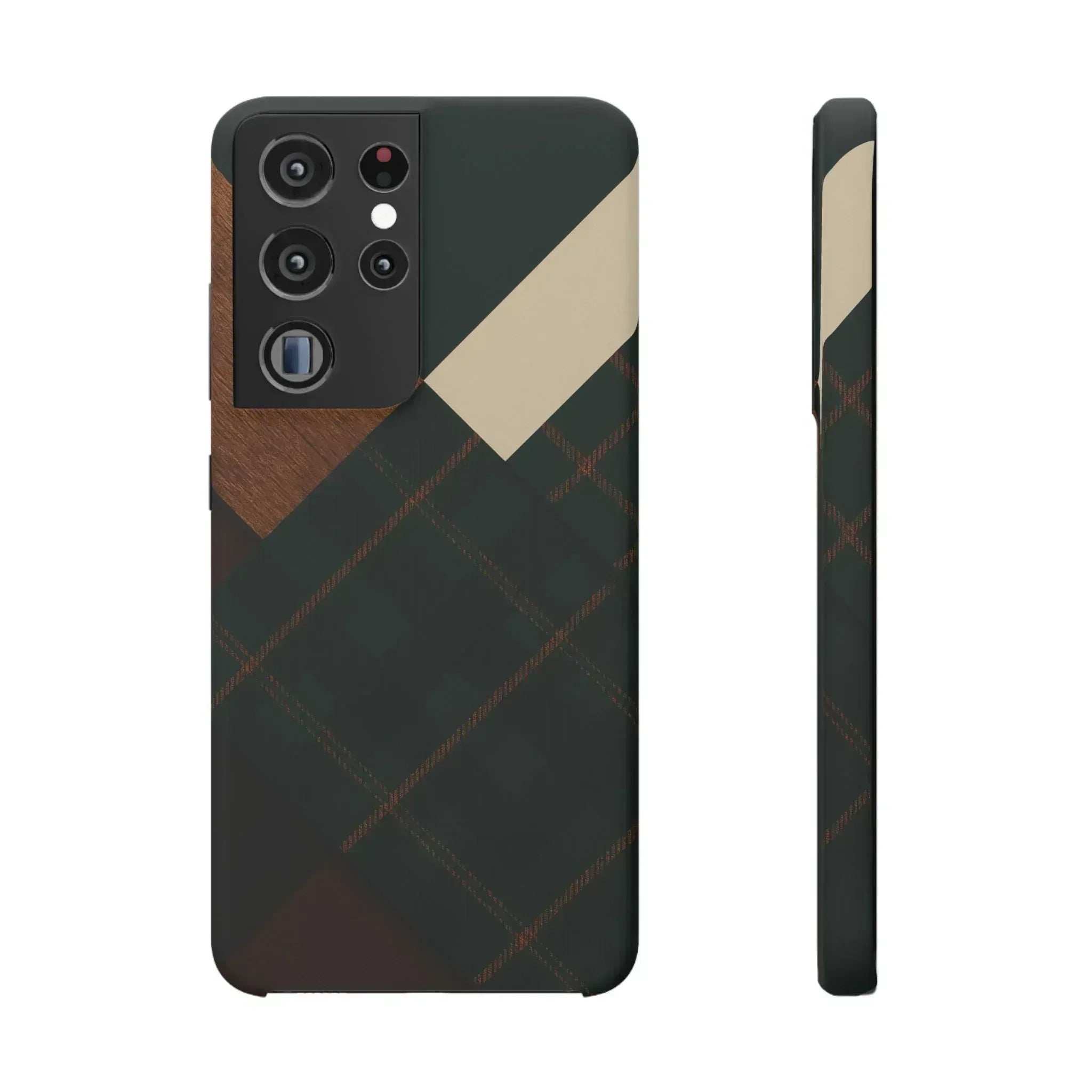 Rustic Green Phone Case for iPhone 8-16 and Galaxy S20-S24 - KARARMDESIGN