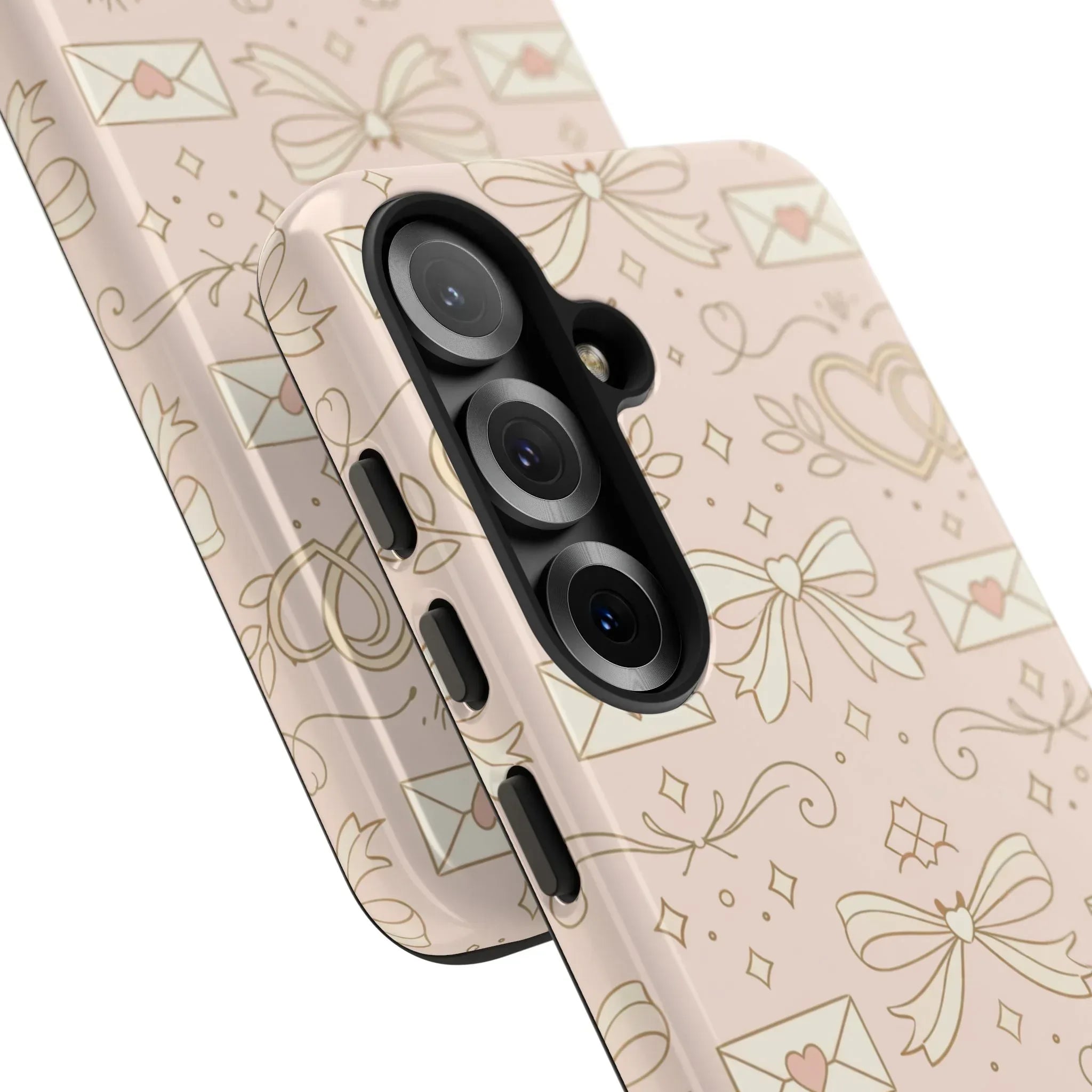 Sweet Romance Tough Phone Case for iPhone 11–17 & Galaxy S10–S25 - KARARMDESIGN