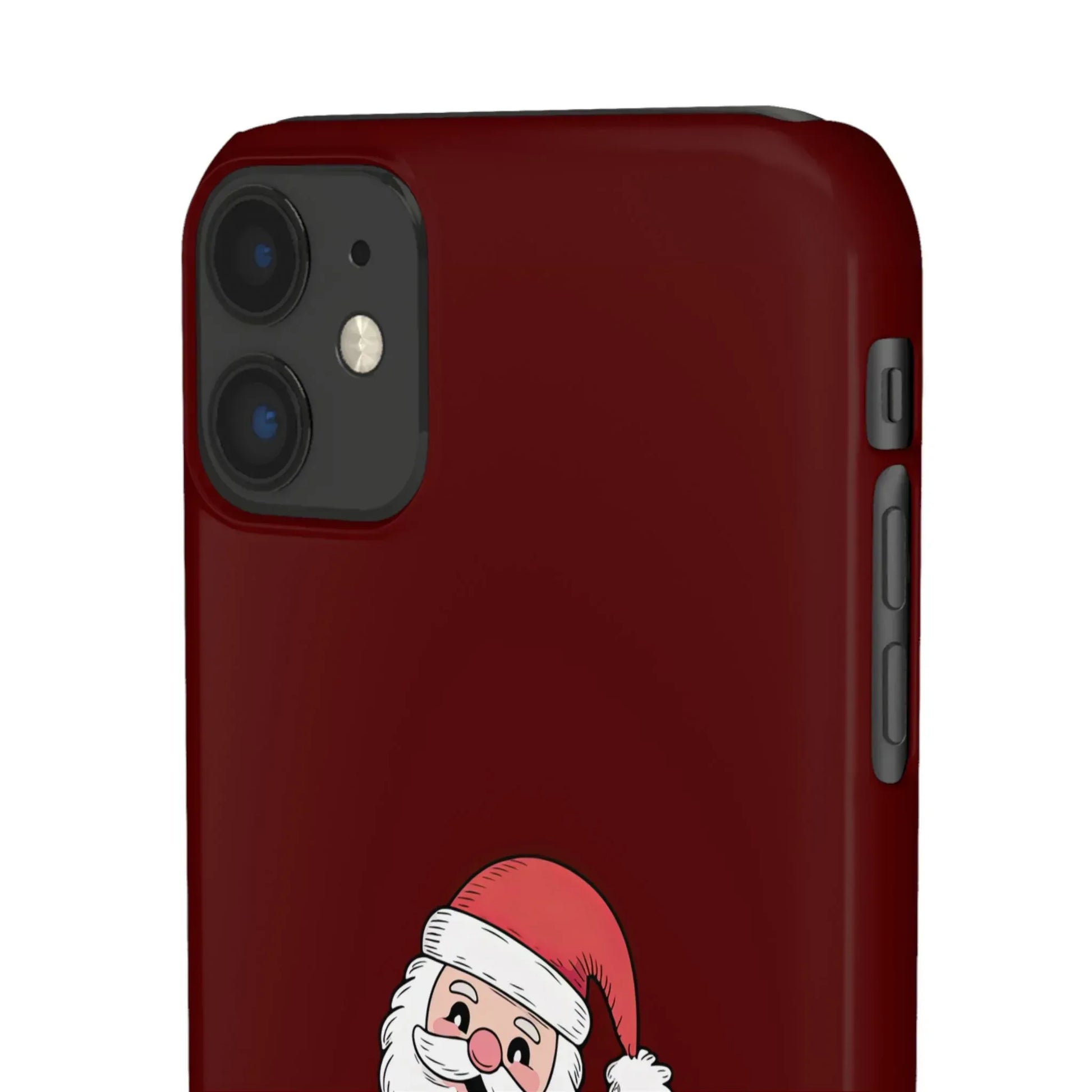 Crimson Claus Phone Case for iPhone 8-17 and Galaxy S20-S25 - KARARMDESIGN