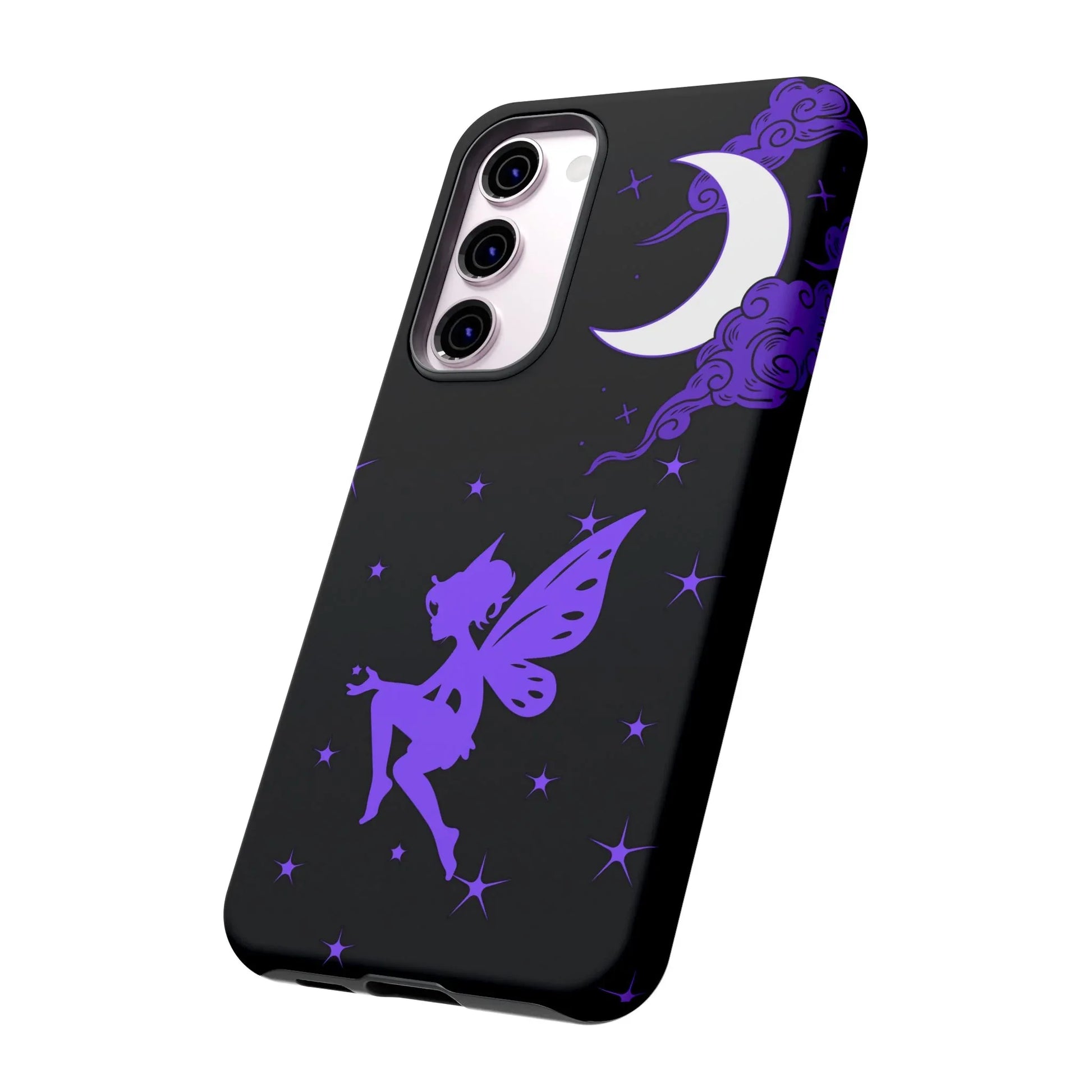 Moonlit Fairy Phone Case for iPhone 8-16 and Galaxy S10-S23 - KARARMDESIGN