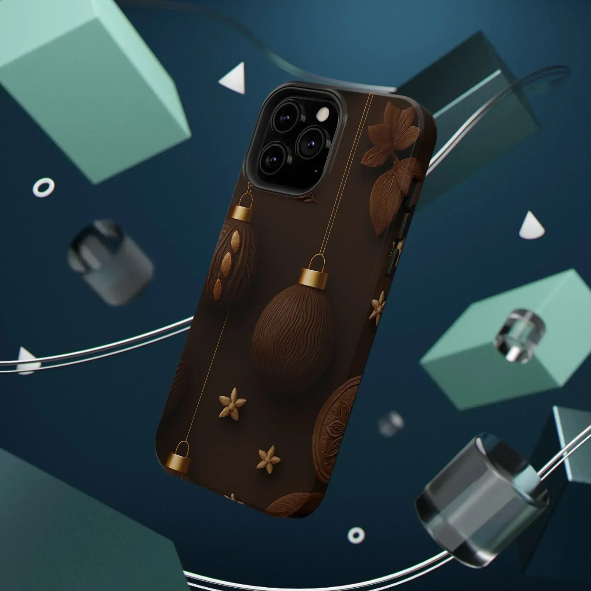 Chocolate Ornaments Phone Case for iPhone 11-17 and Galaxy S21-S22 - KARARMDESIGN