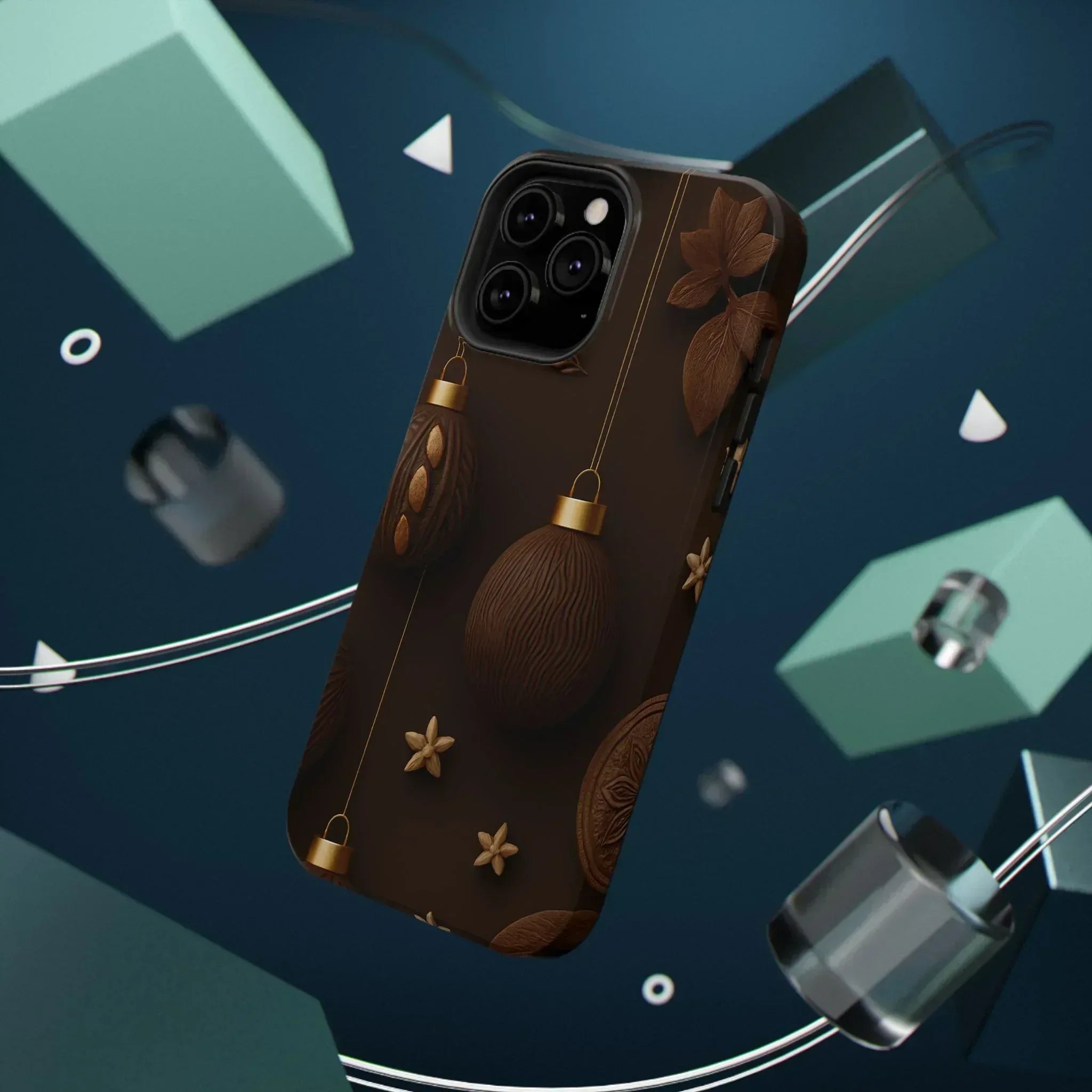 Chocolate Ornaments Phone Case for iPhone 11-17 and Galaxy S21-S22 - KARARMDESIGN