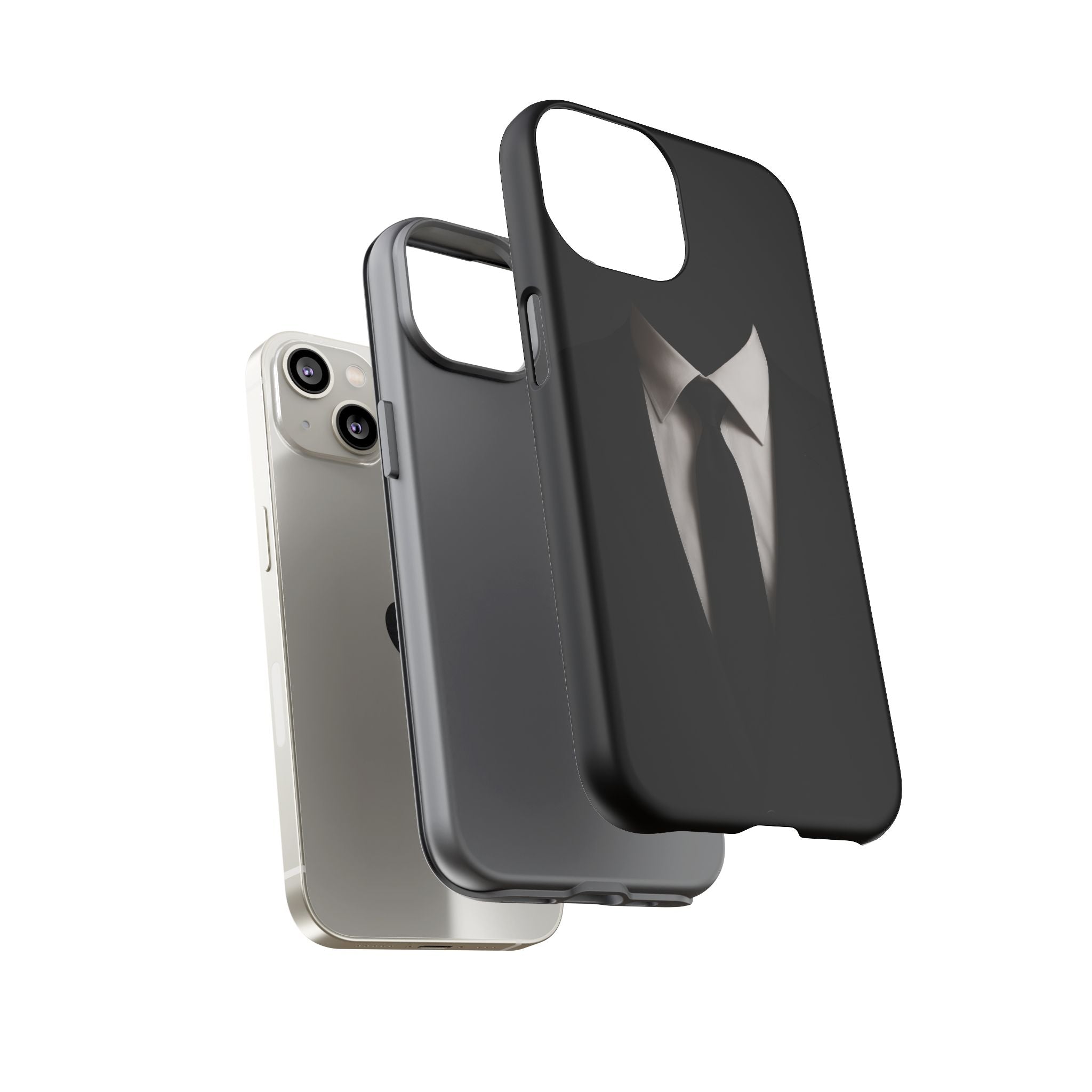 Gentleman's Armor Tough Phone Case – iPhone 11–17 & Galaxy S20–S26