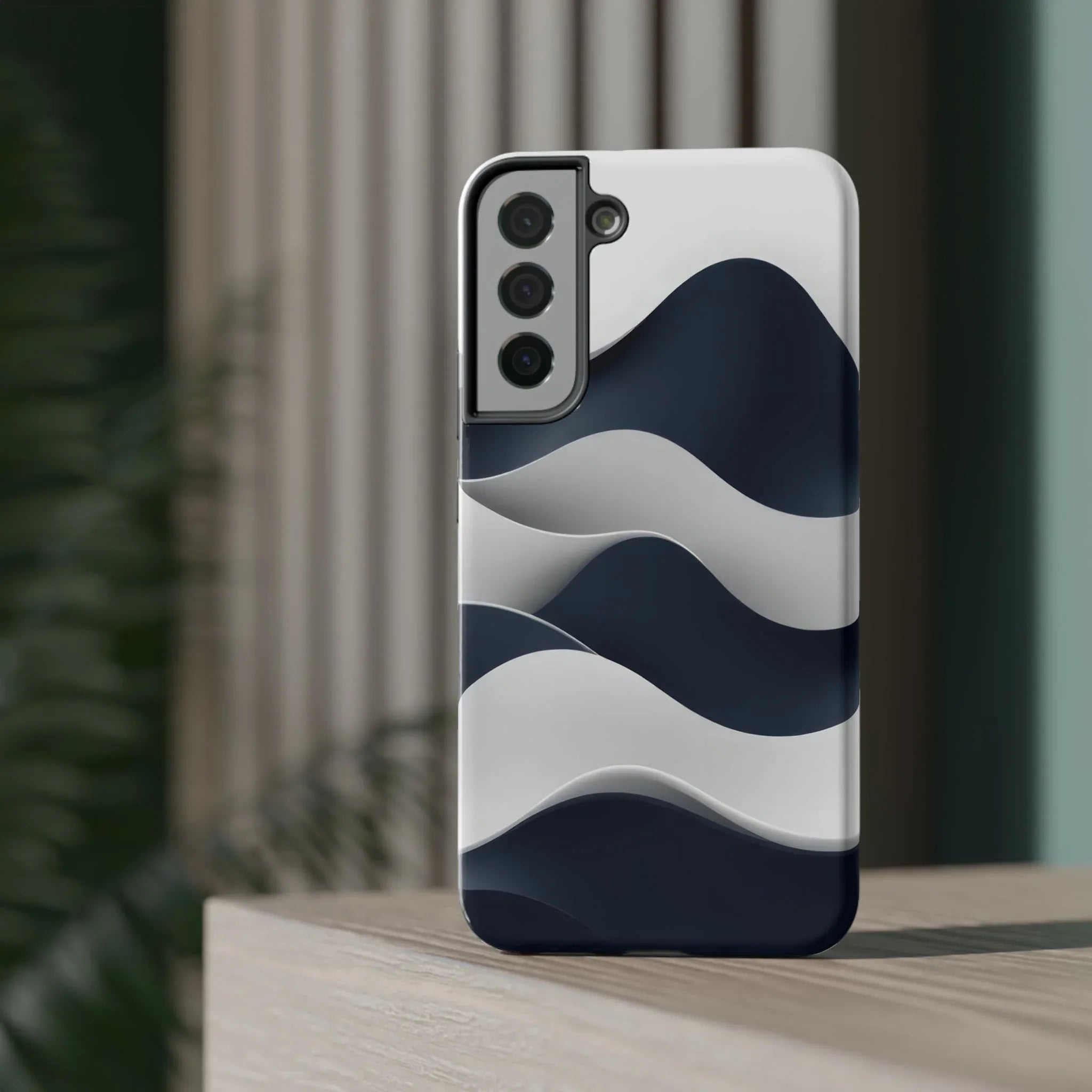 Ocean Flow Phone Case for iPhone 11-17 and Galaxy S21-S22 - KARARMDESIGN