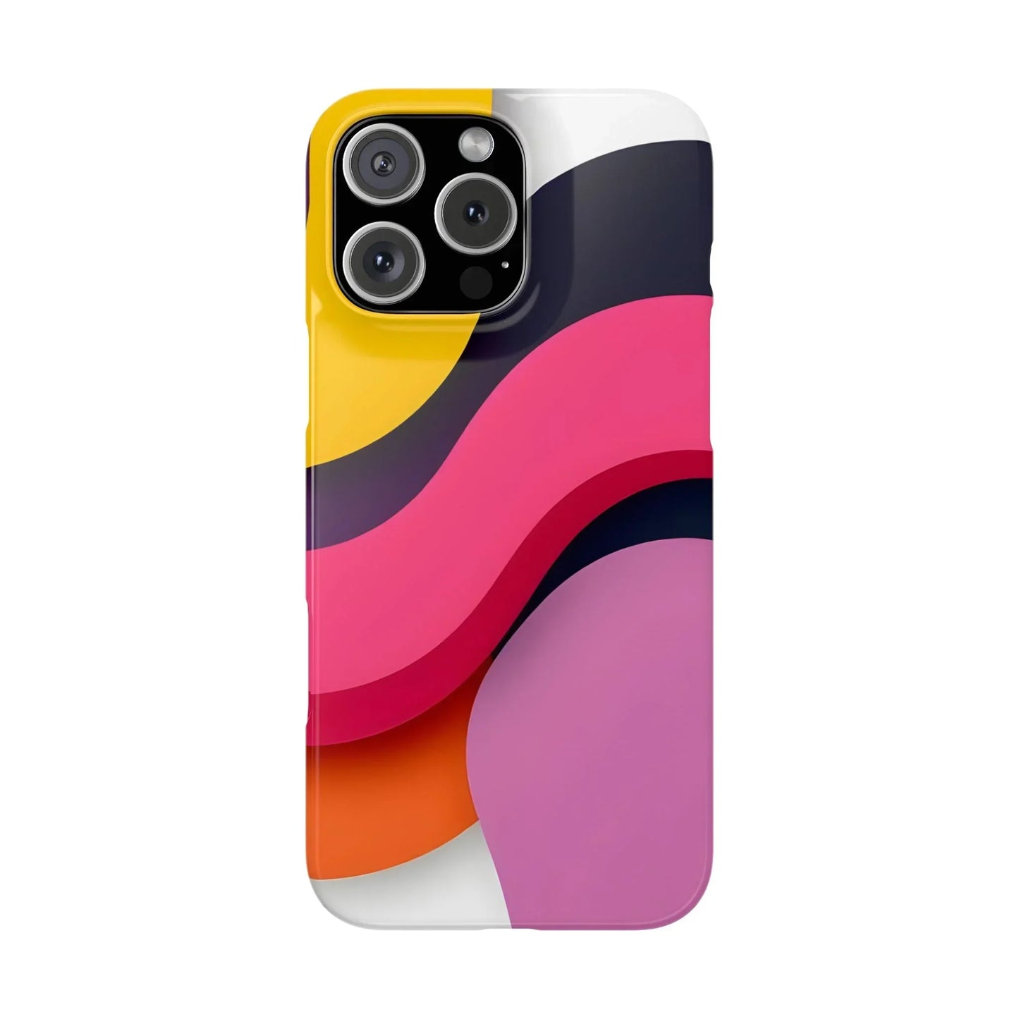 Abstract Phone Case for iPhone 7-16 and Samsung Galaxy S10-S25 Models - KarArmDesign