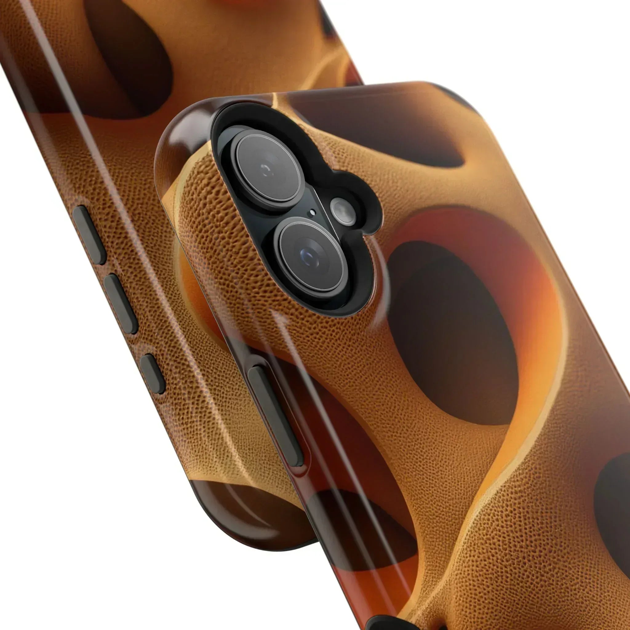 Amber Flow Phone Case for iPhone 11-17 and Galaxy S21-S22 - KARARMDESIGN