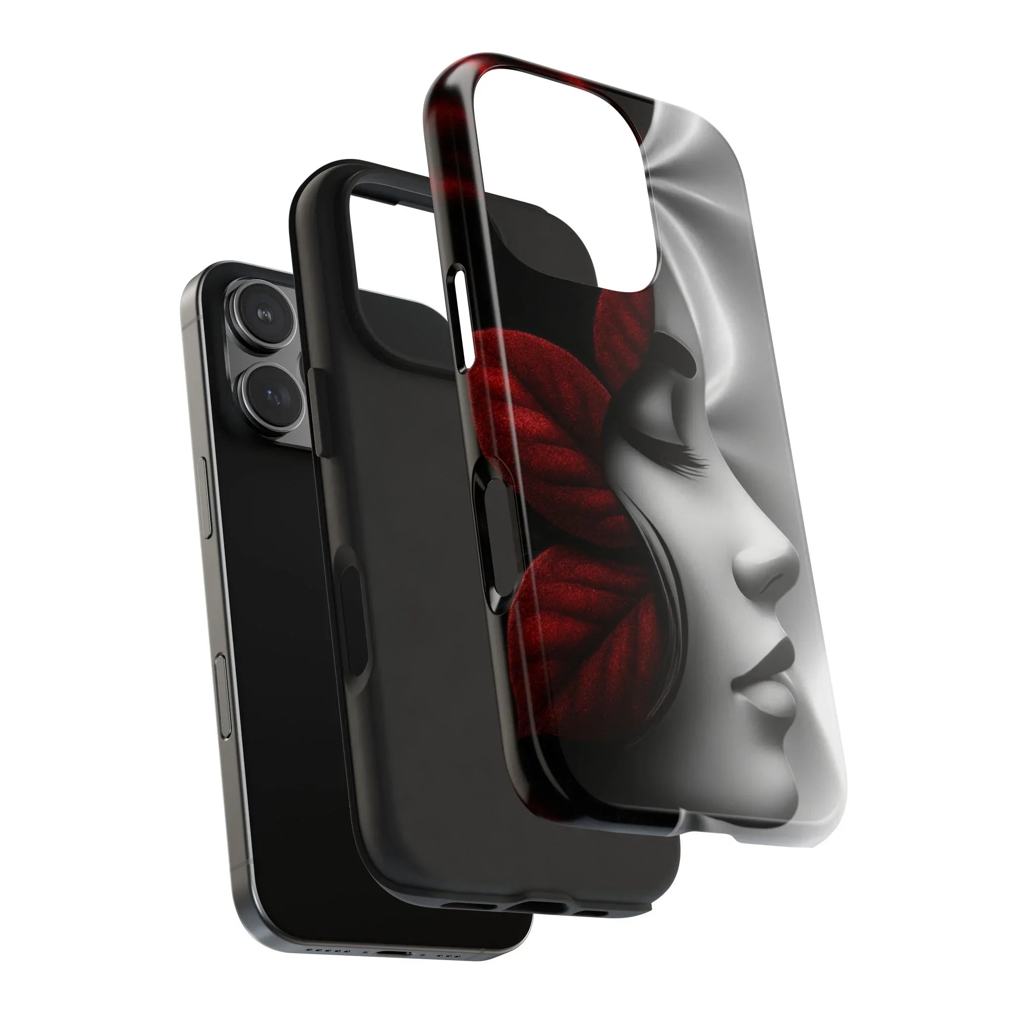 Whispered Grace Phone Case for iPhone 11-17 and Galaxy S21-S25 - KARARMDESIGN