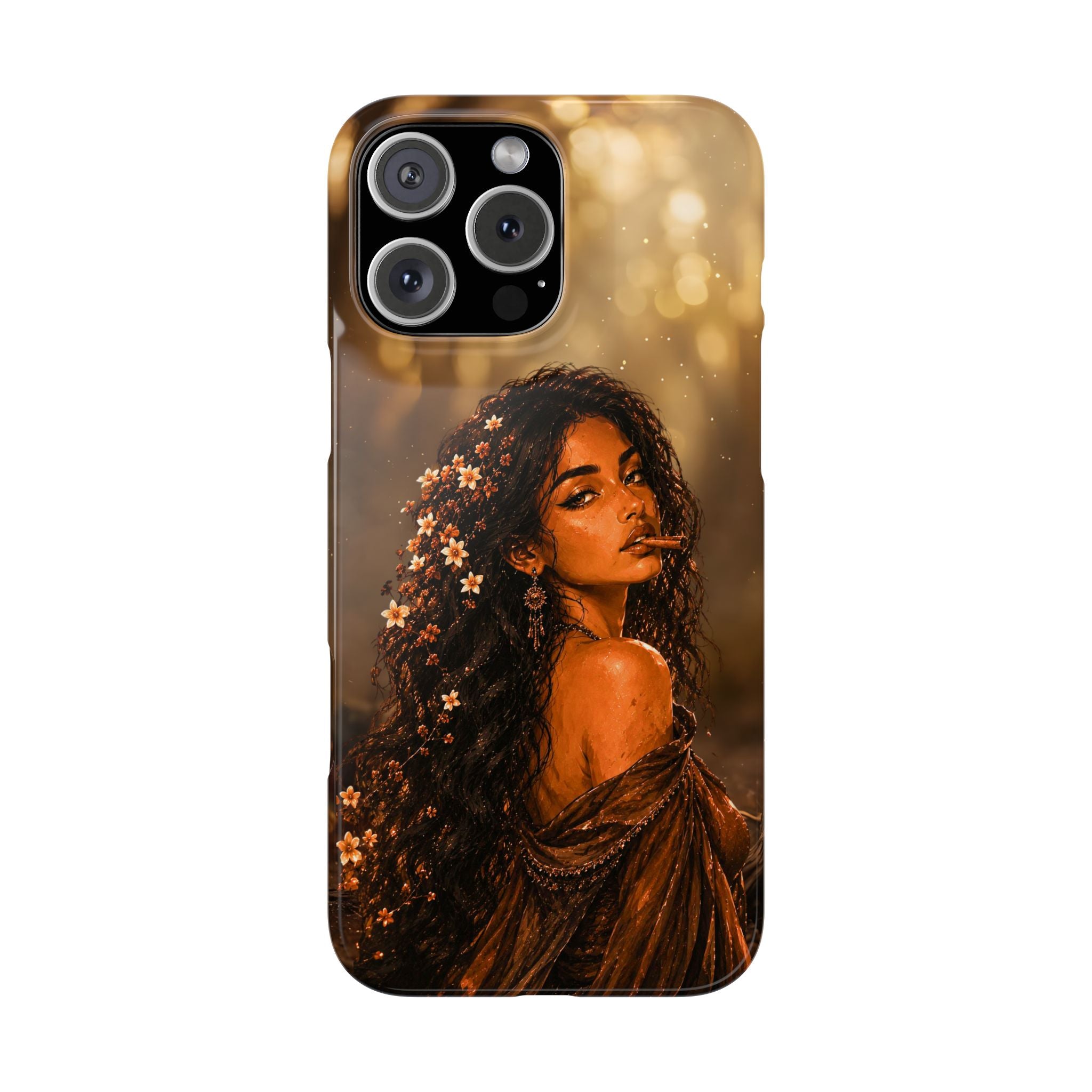 Cinnamon Girl Phone Case for iPhone 11-17 & Samsung Galaxy S20-S26