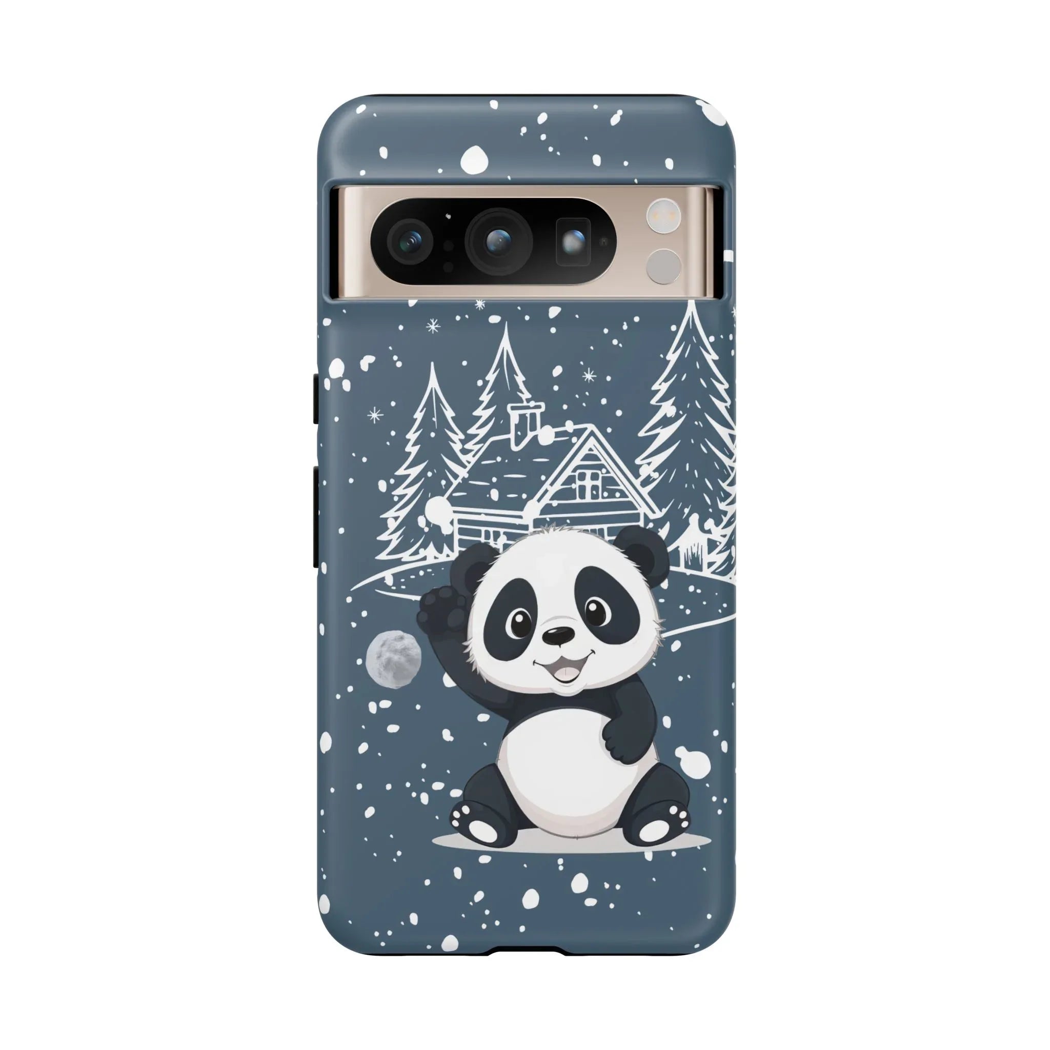 Cute Panda Phone Case for Samsung Galaxy and Google Pixel - KARARMDESIGN