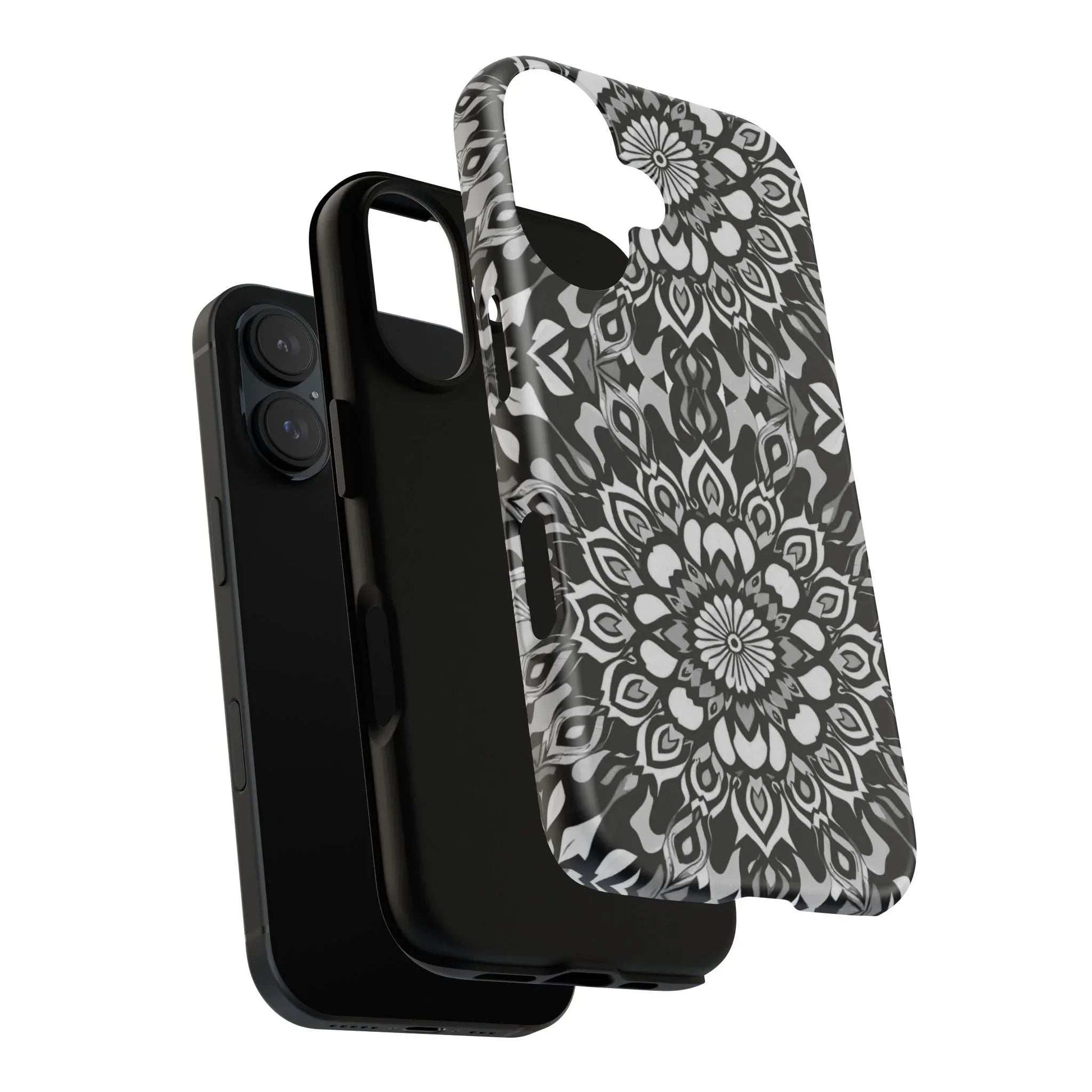 Mandala Phone Case for iPhone and Galaxy - KARARMDESIGN