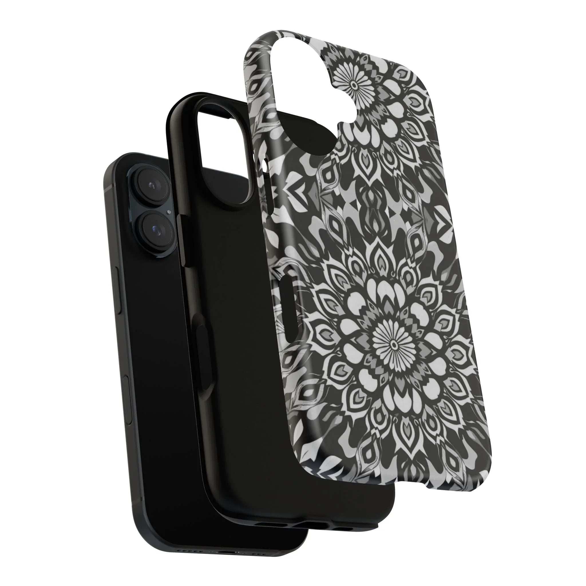 Mandala Phone Case for iPhone and Galaxy - KARARMDESIGN