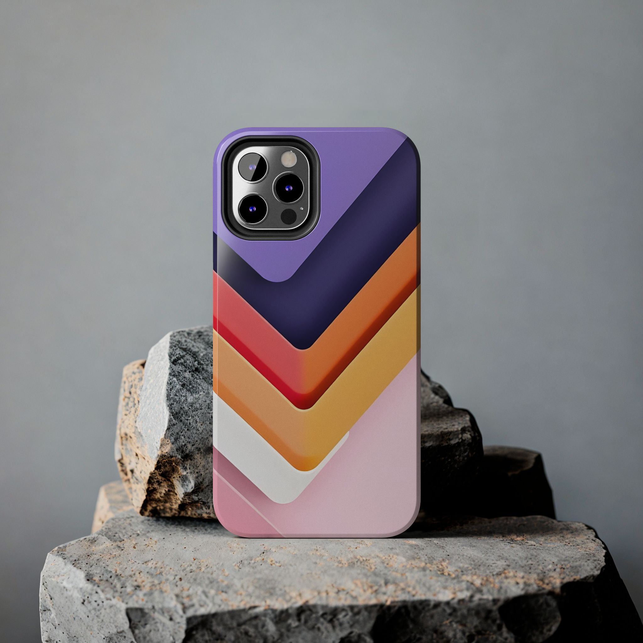 Geometric Chevron Tough Case for iPhone & Samsung Galaxy