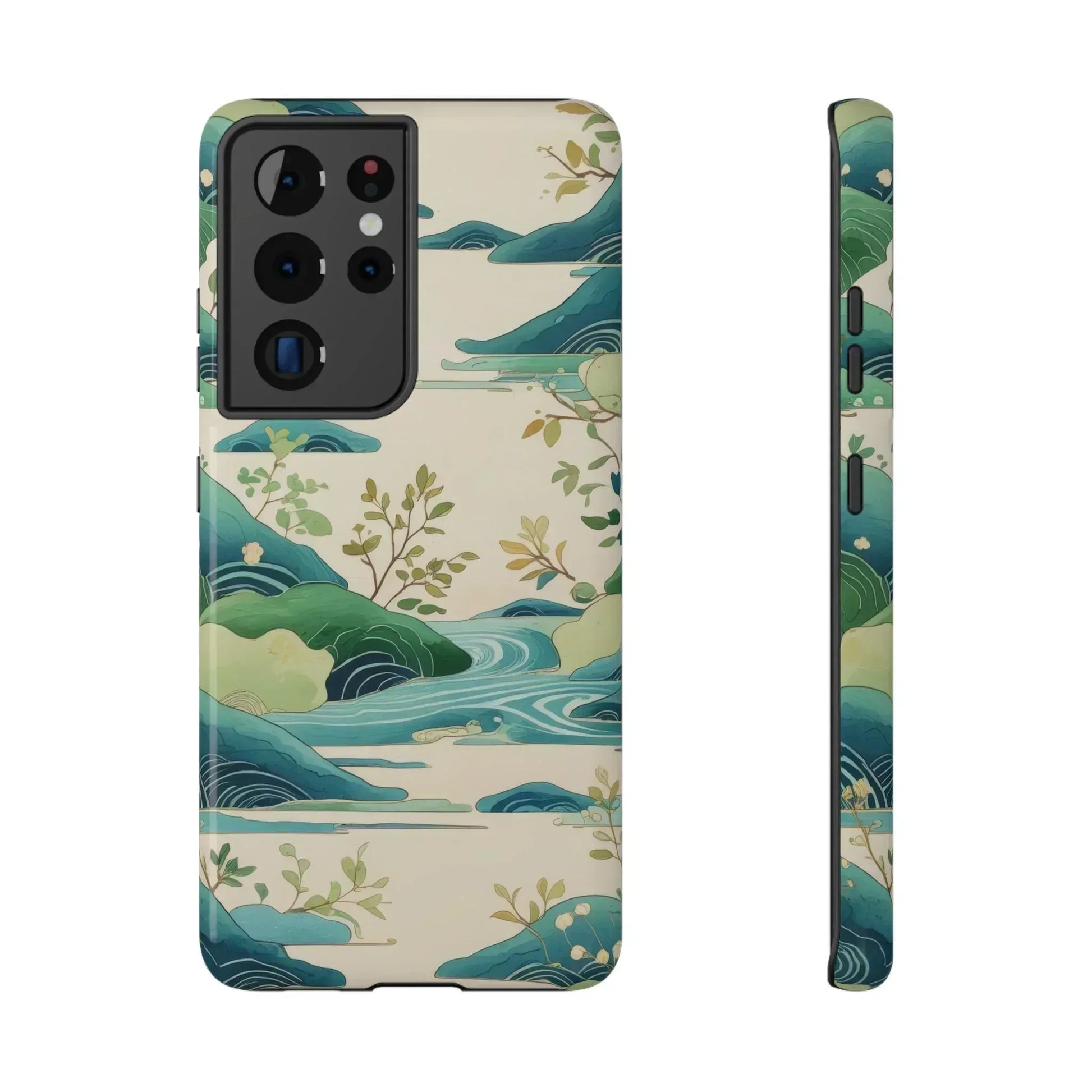 Nature Landscape Phone Case for iPhone 12-16 and Galaxy S21-S22 - KARARMDESIGN