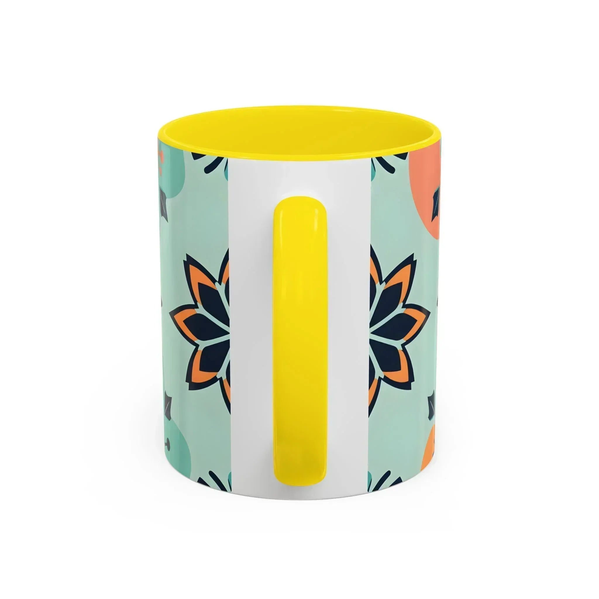 Floral Ornament Coffee Mug – 11oz - KARARMDESIGN