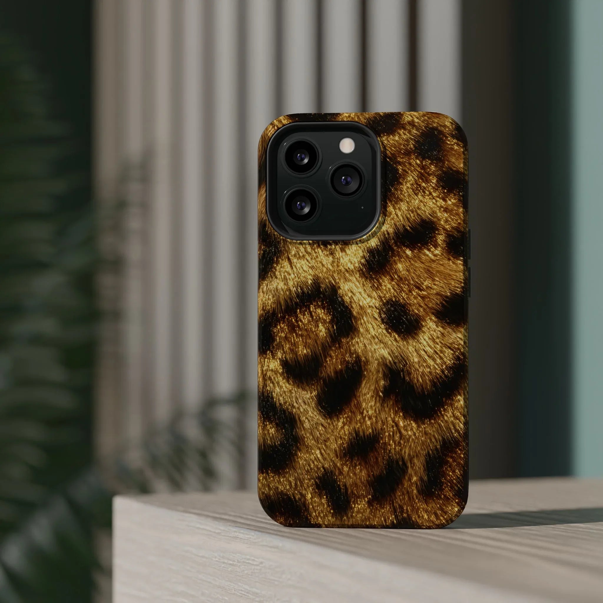 Leopard Print Phone Case for iPhone 13-17 - KARARMDESIGN
