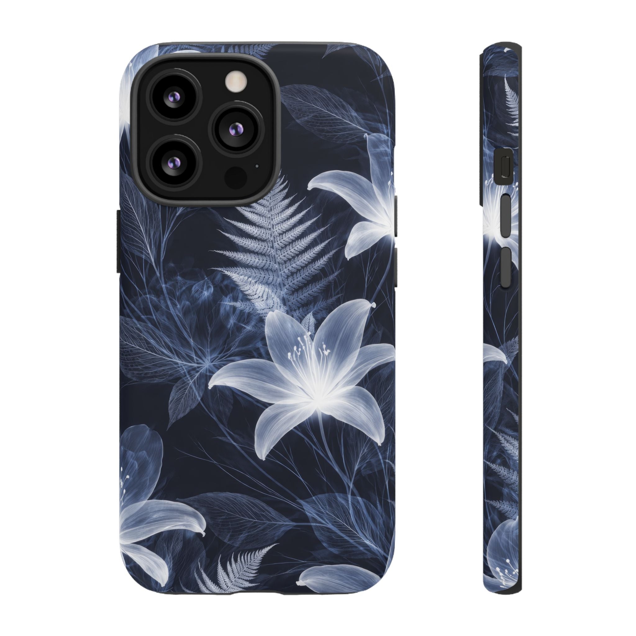 Moonlight Garden Phone Case for iPhone 11-17 and Galaxy S20-S26