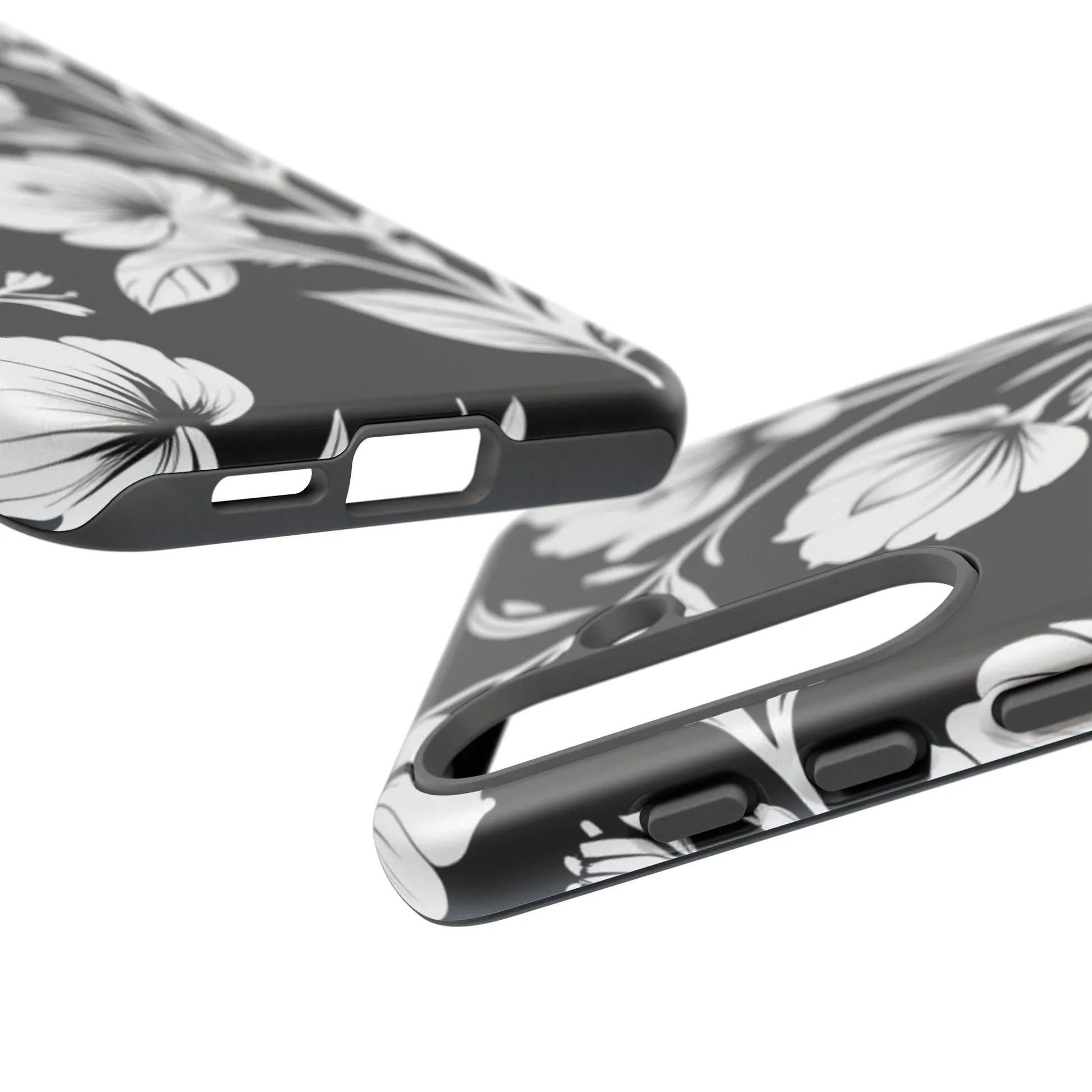 Elegant Floral Phone Case for Galaxy S20-S25 - KARARMDESIGN