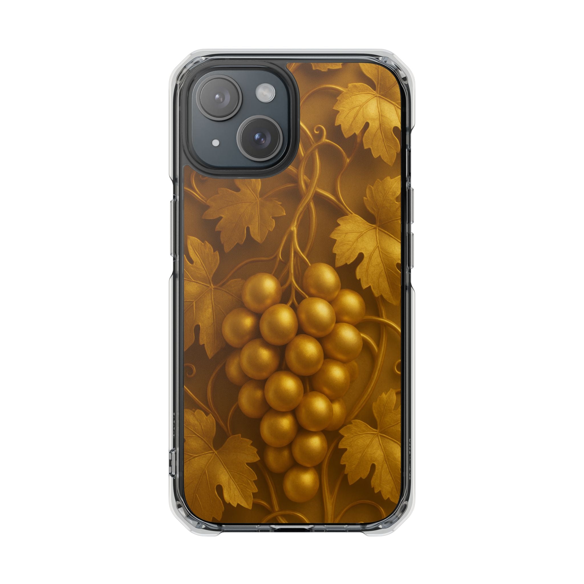 Golden Grapes Phone Case for iPhone 14-17