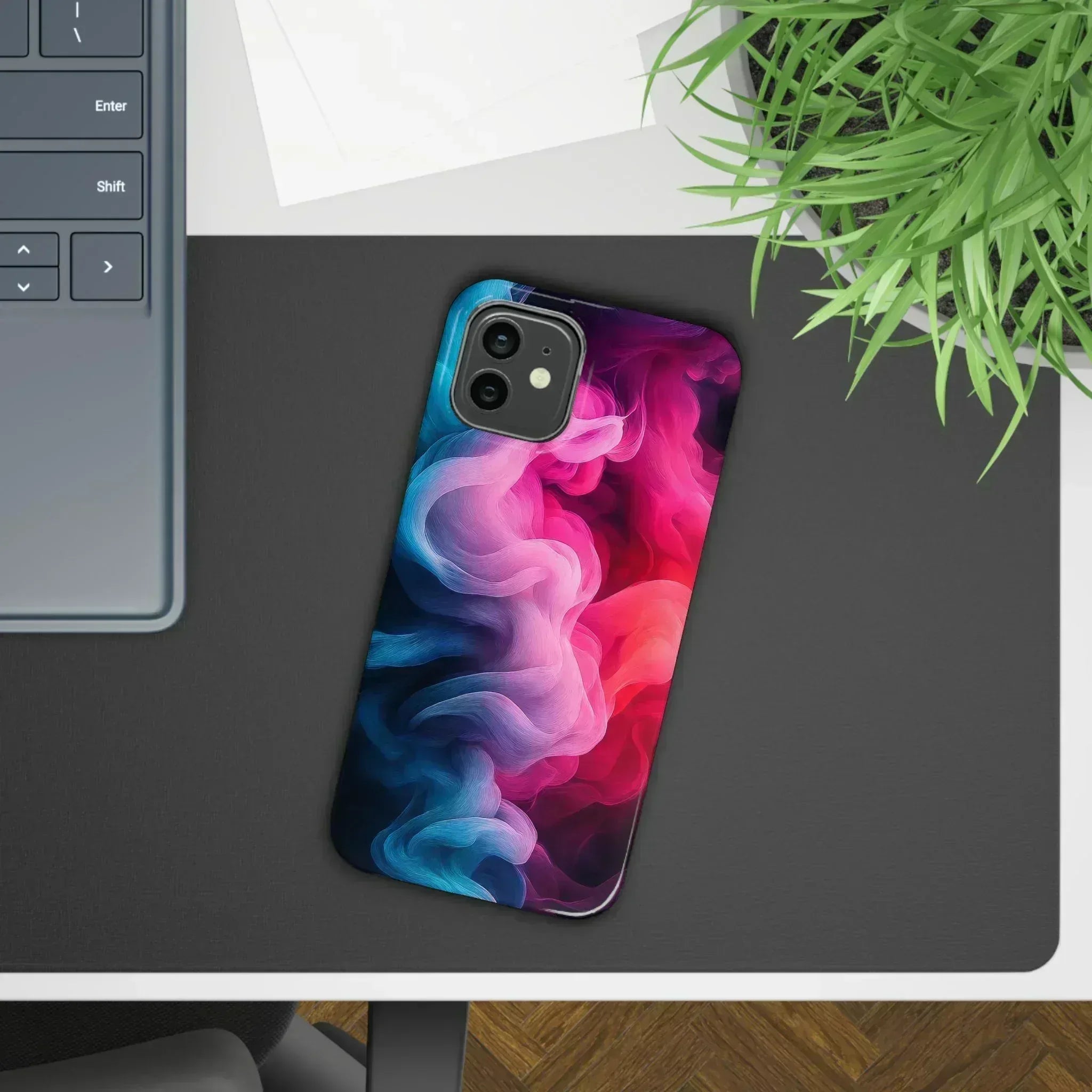 Color Swirl Phone Case for iPhone 12-16 - KARARMDESIGN
