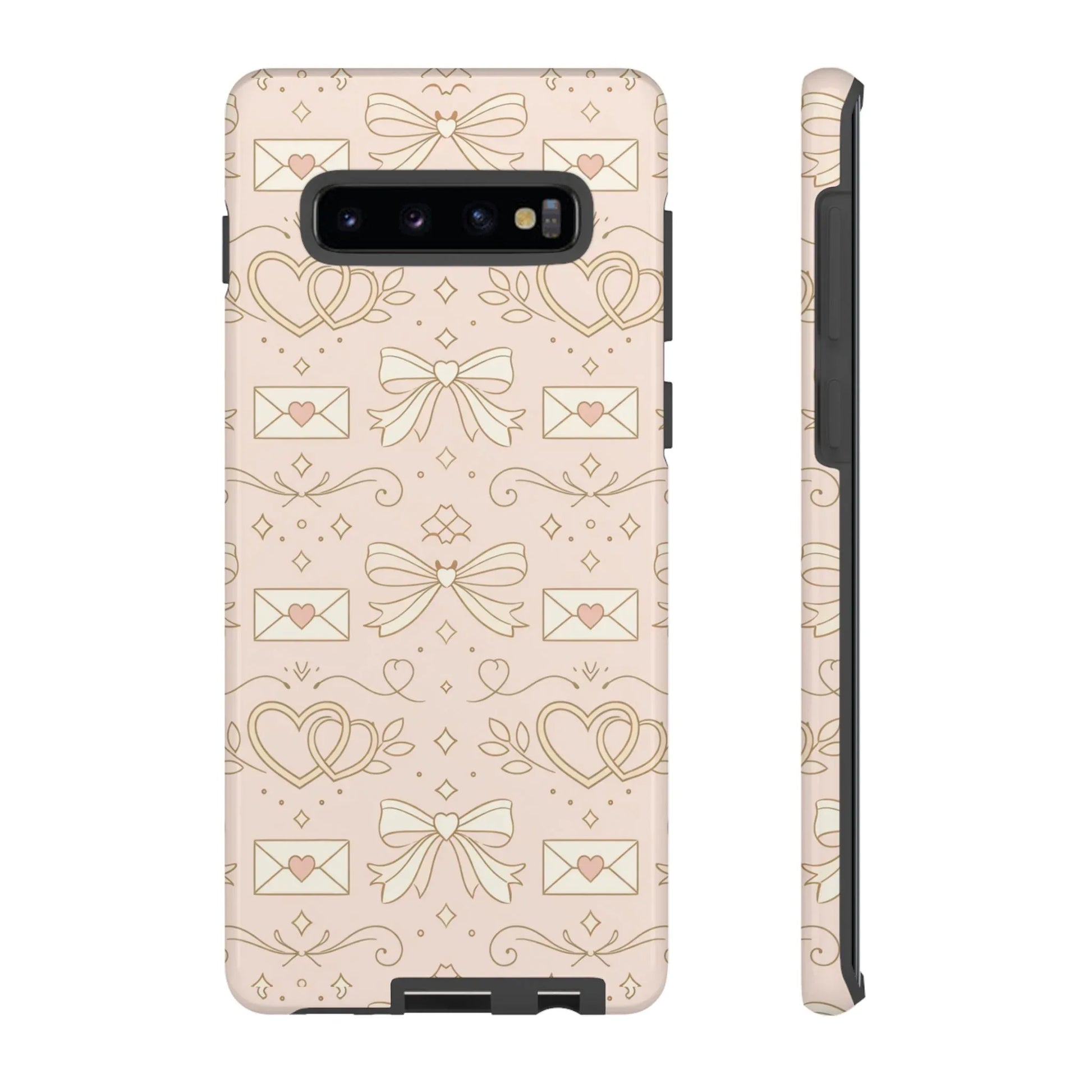 Sweet Romance Tough Phone Case for iPhone 11–17 & Galaxy S10–S25 - KARARMDESIGN