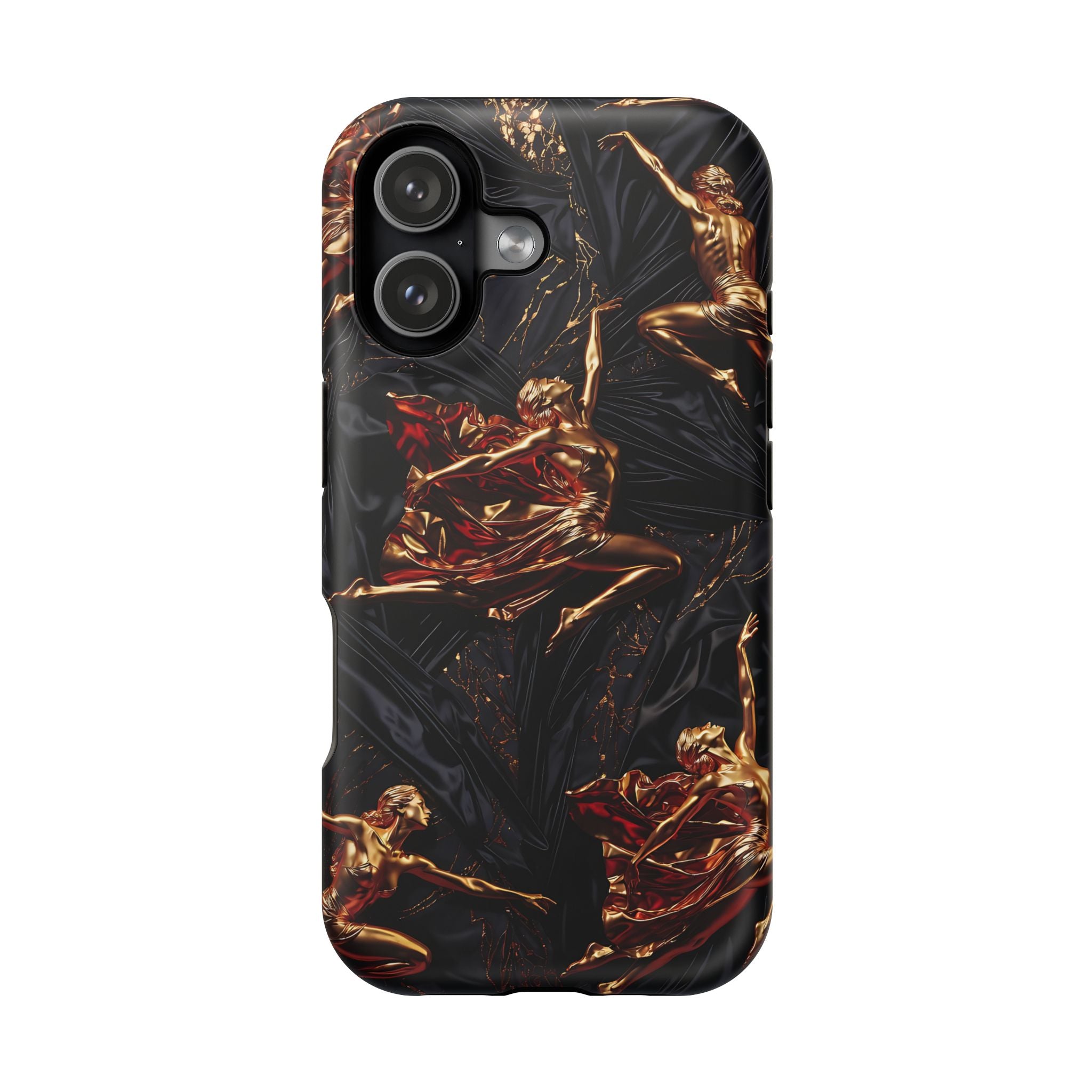 Gold Sculpture Phone Case for iPhone 13-17 & Samsung Galaxy S26