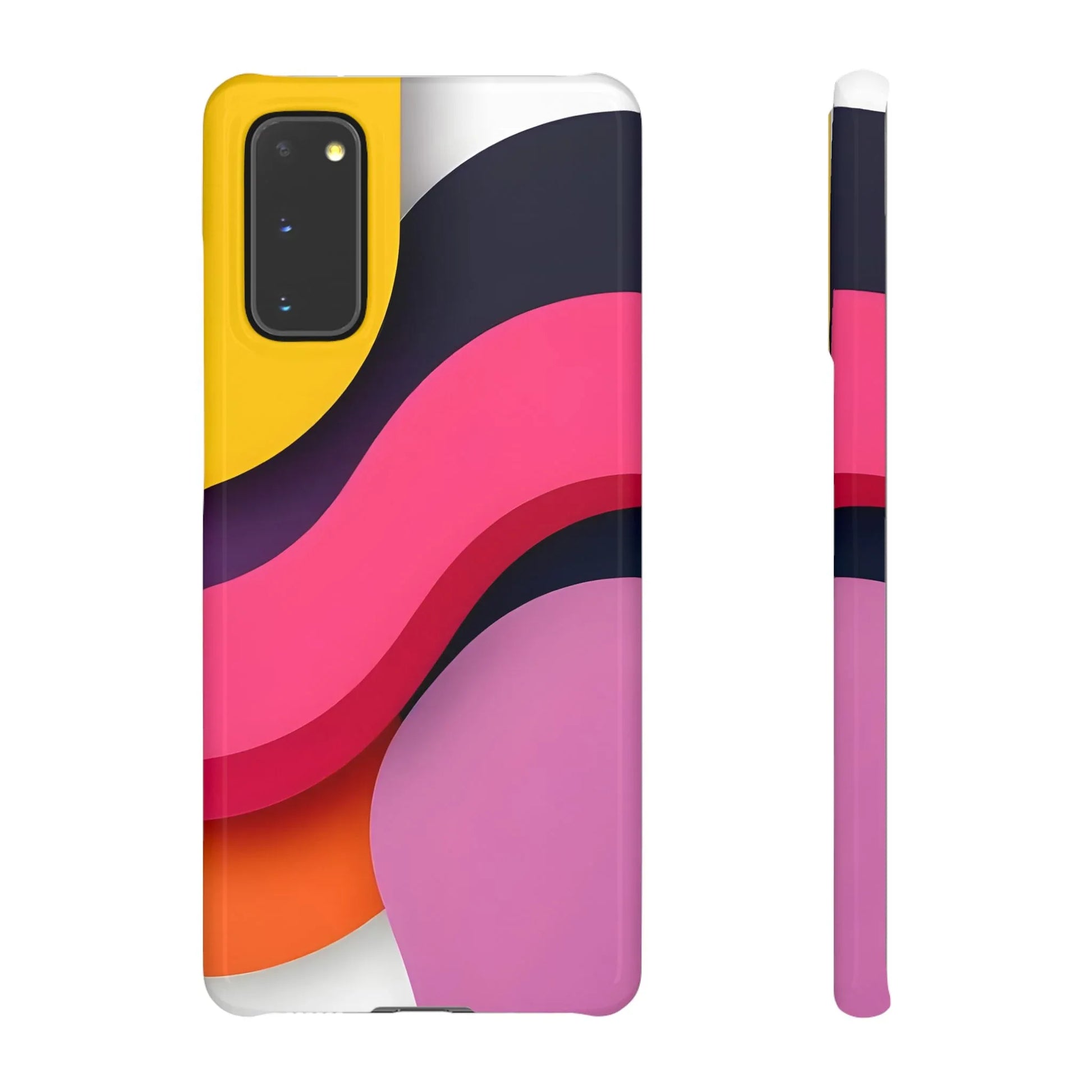 Abstract Phone Case for iPhone 11-17 and Galaxy S20-S25 - KARARMDESIGN