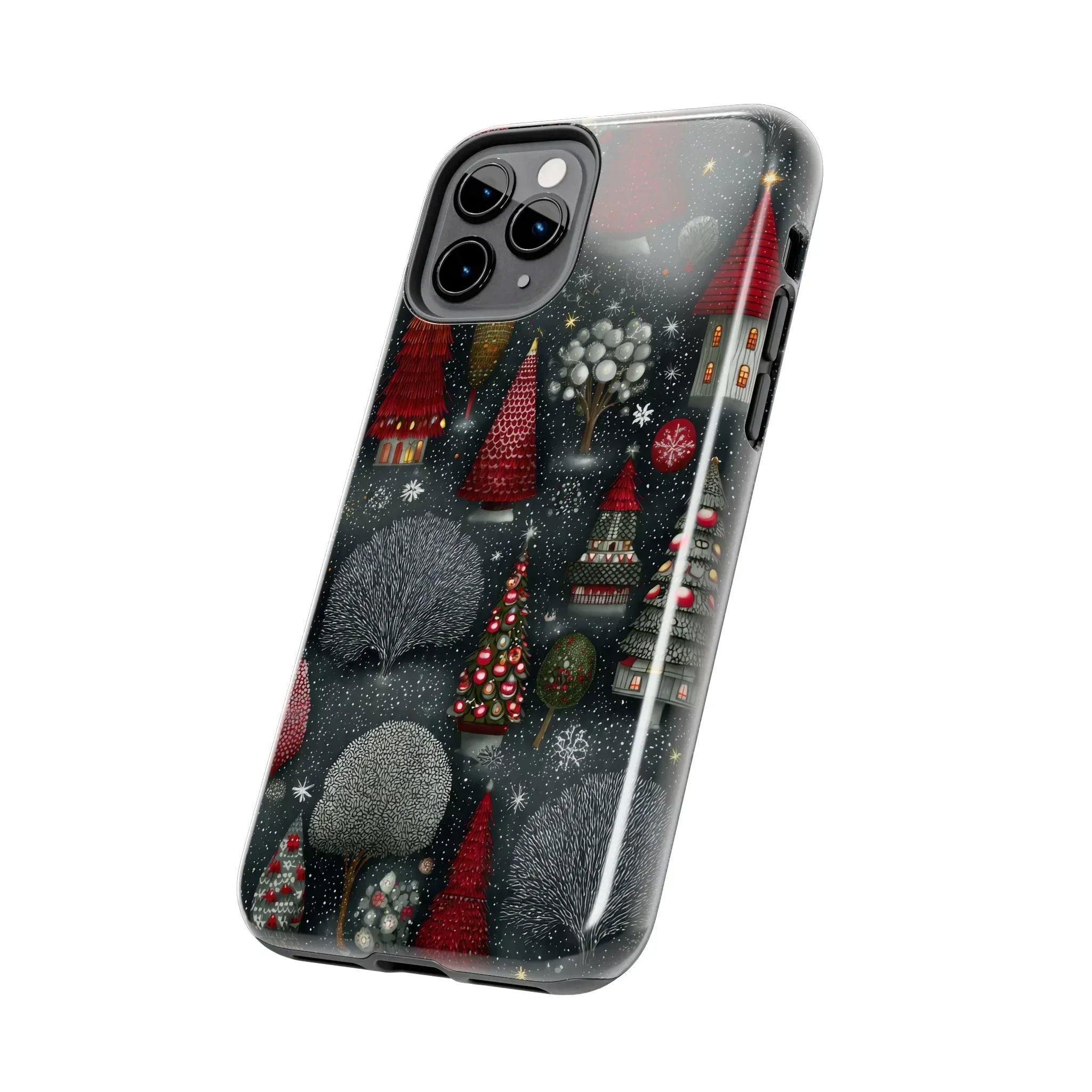 Frosted Fir Magic Phone Case for iPhone 11-17 - KARARMDESIGN