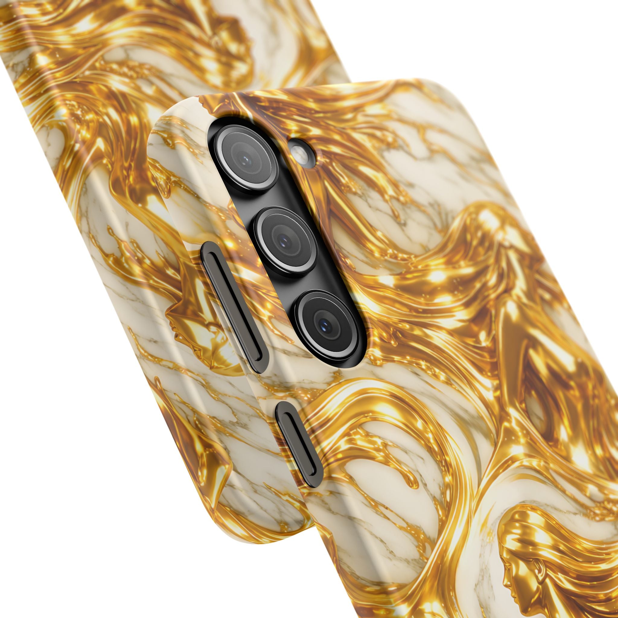 Divine Gold Woman Snap Phone Case for iPhone & Galaxy