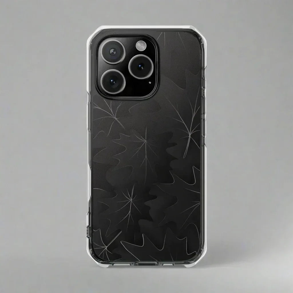 Botanical Noir Phone Case for iPhone 14-16 - KARARMDESIGN