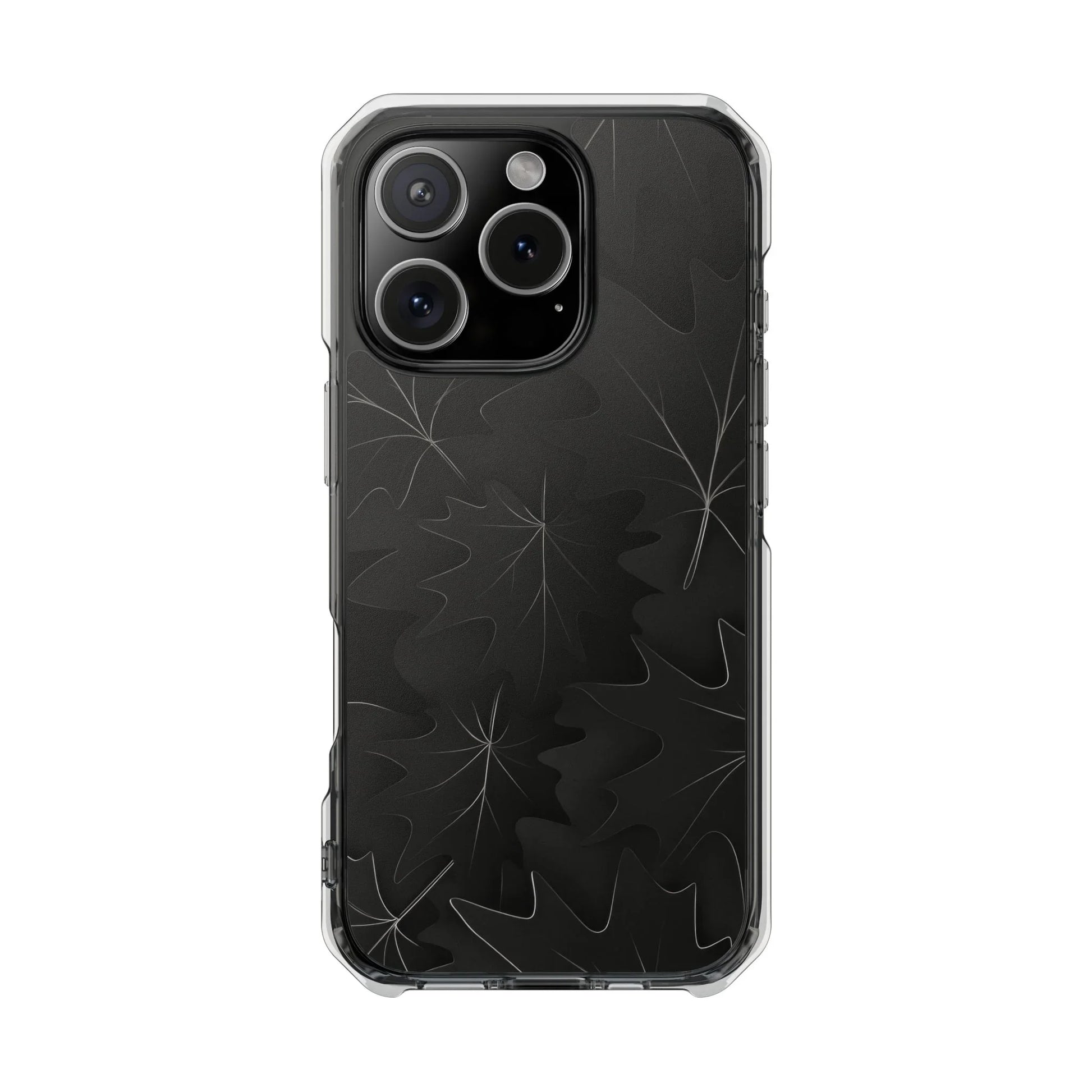 Botanical Noir Phone Case for iPhone 14-16 Models - KarArmDesign