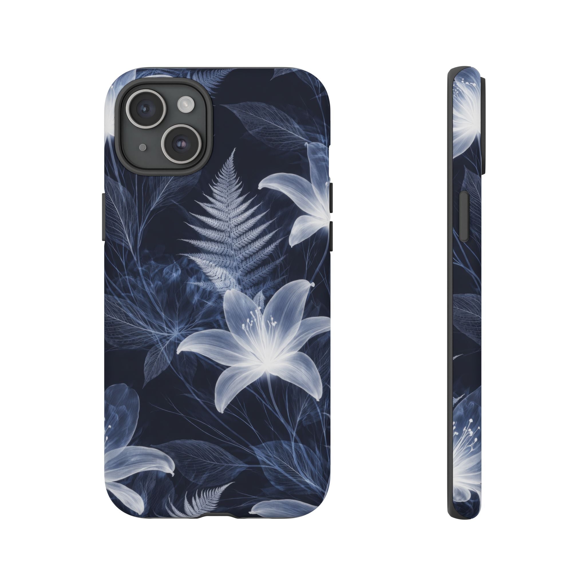 Moonlight Garden Phone Case for iPhone 11-17 and Galaxy S20-S26