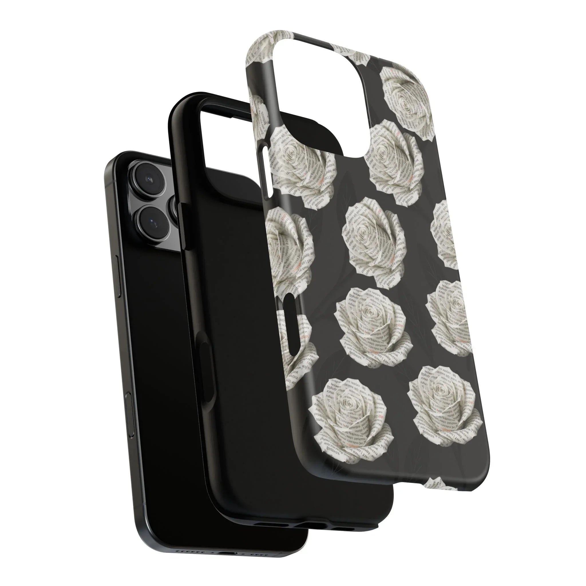 Silent Bloom Phone Case for iPhone 8-17 and Google Pixel 3-9 - KARARMDESIGN