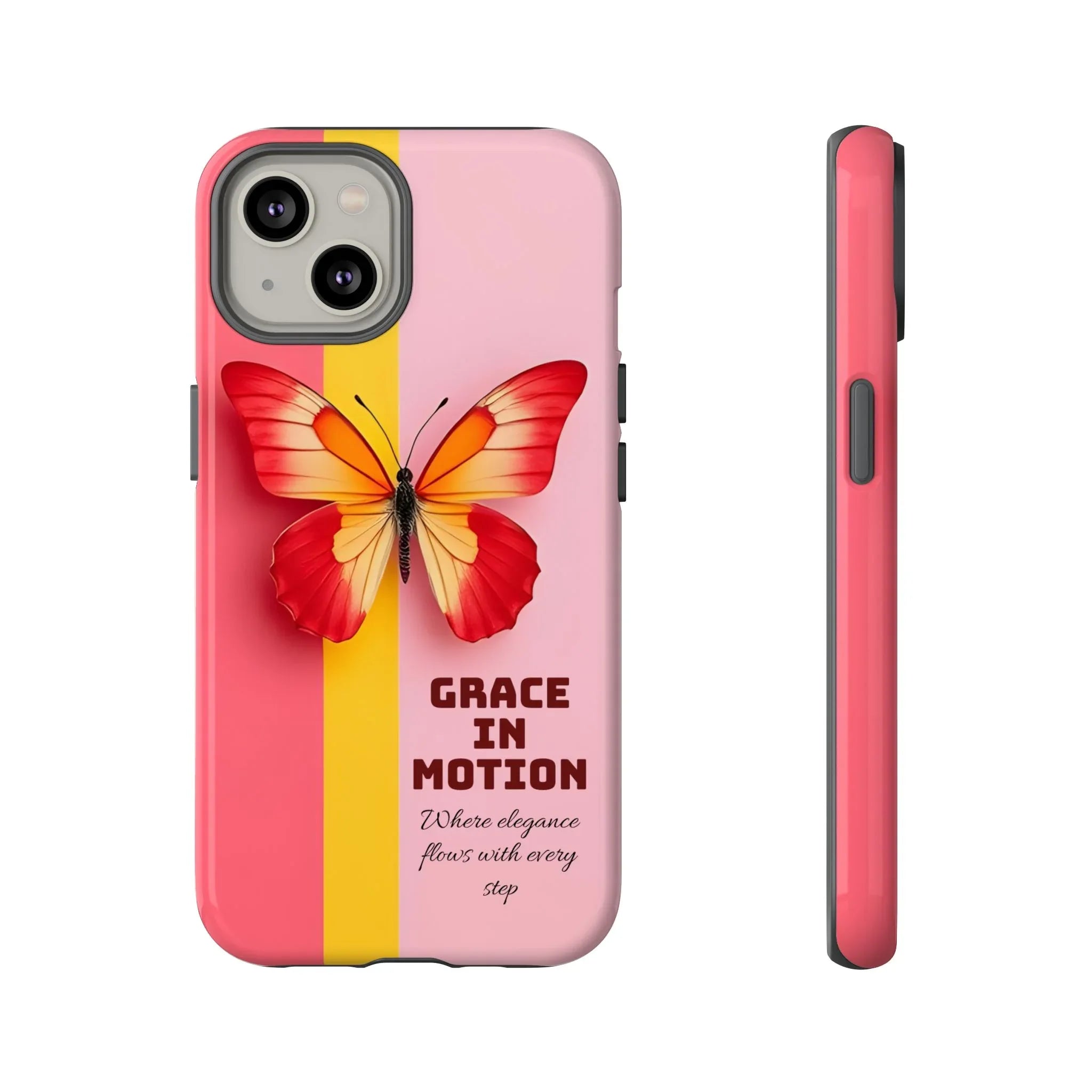 Grace in Motion – Elegant Phone Case for iPhone, Galaxy & Pixel - KARARMDESIGN