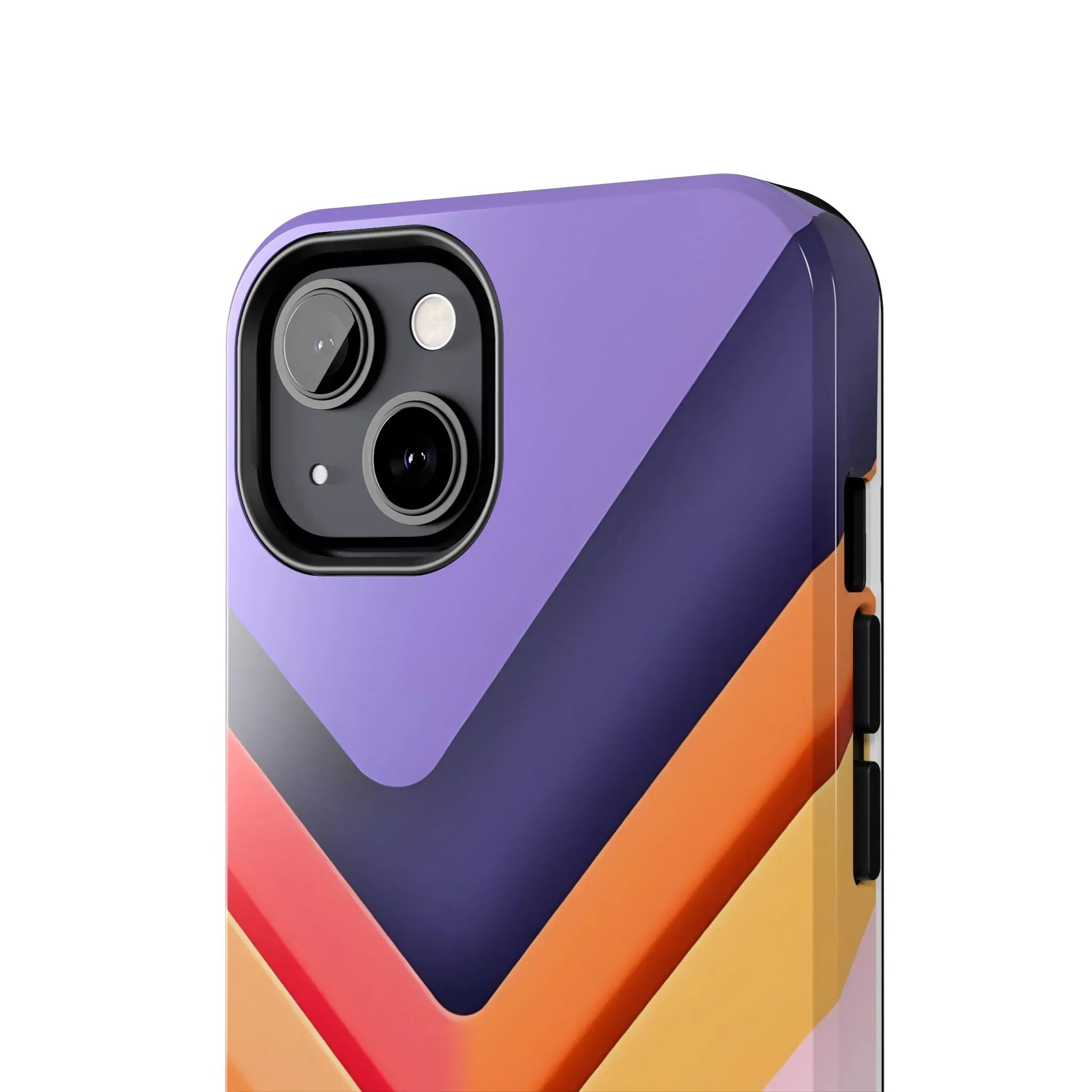 Vibrant Geometric Chevron Phone Case for iPhone and Galaxy - KARARMDESIGN