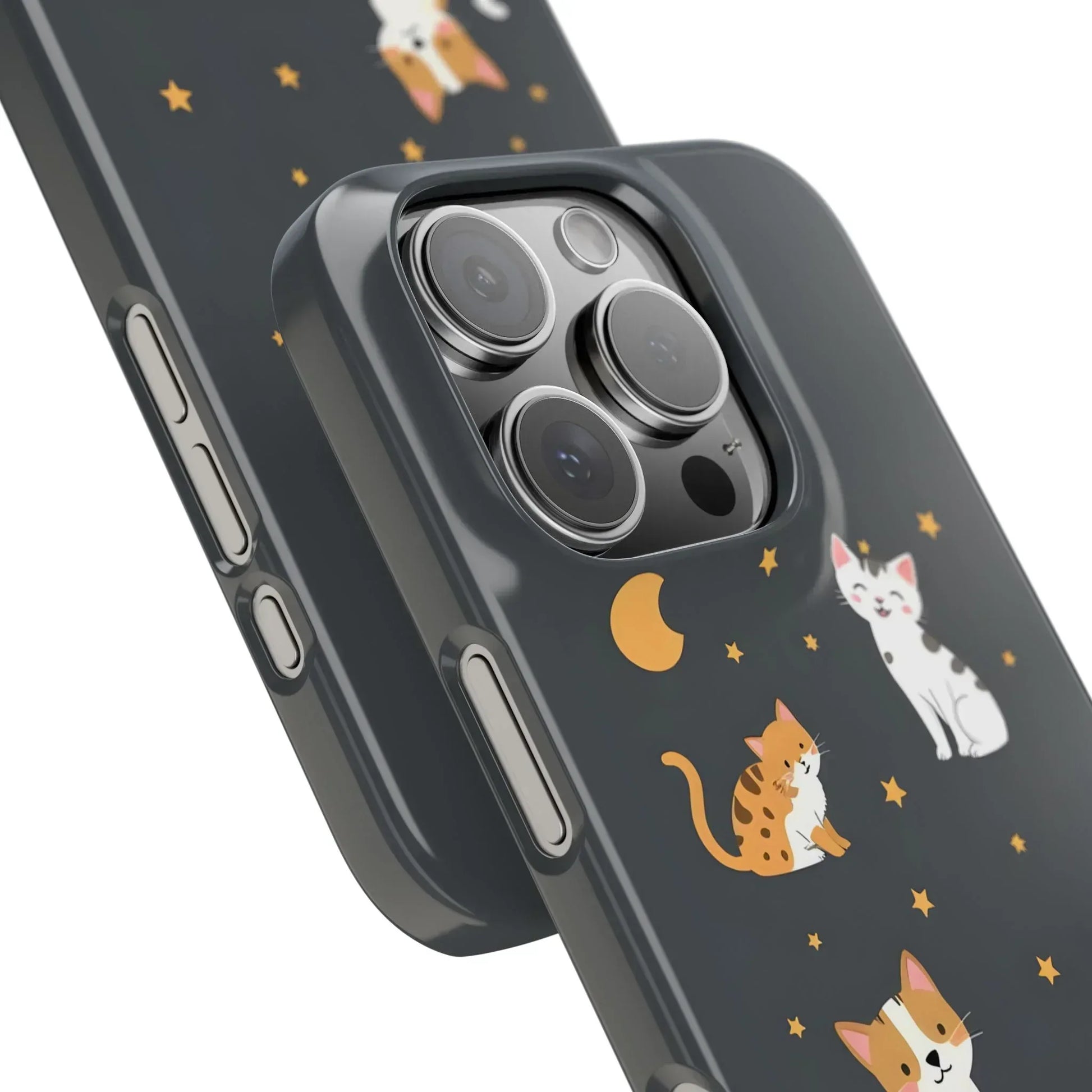 Cute Cat and Dog Phone Case for iPhone 11-17 - KARARMDESIGN
