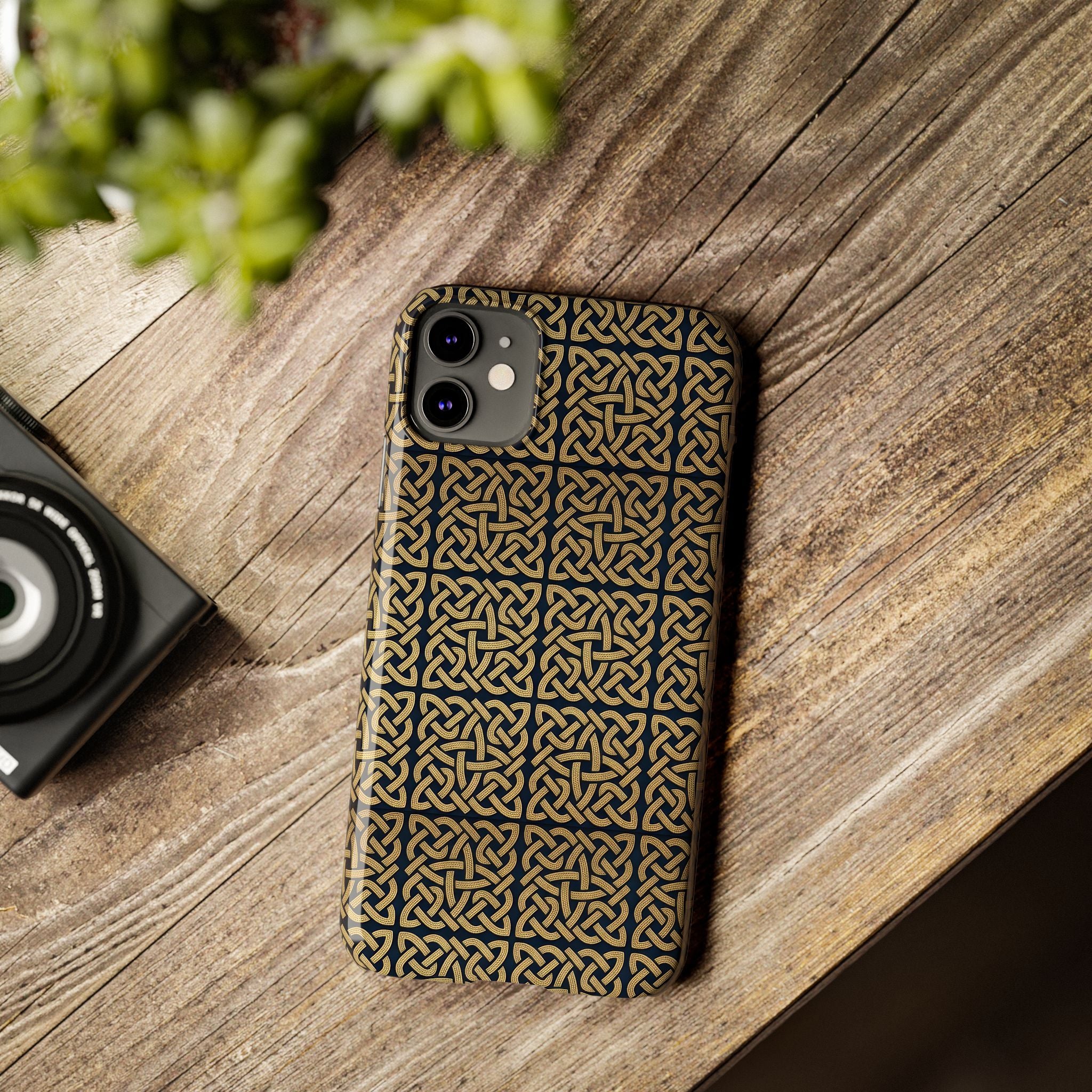 Armenian Ornament Slim Phone Case for iPhone 11–17