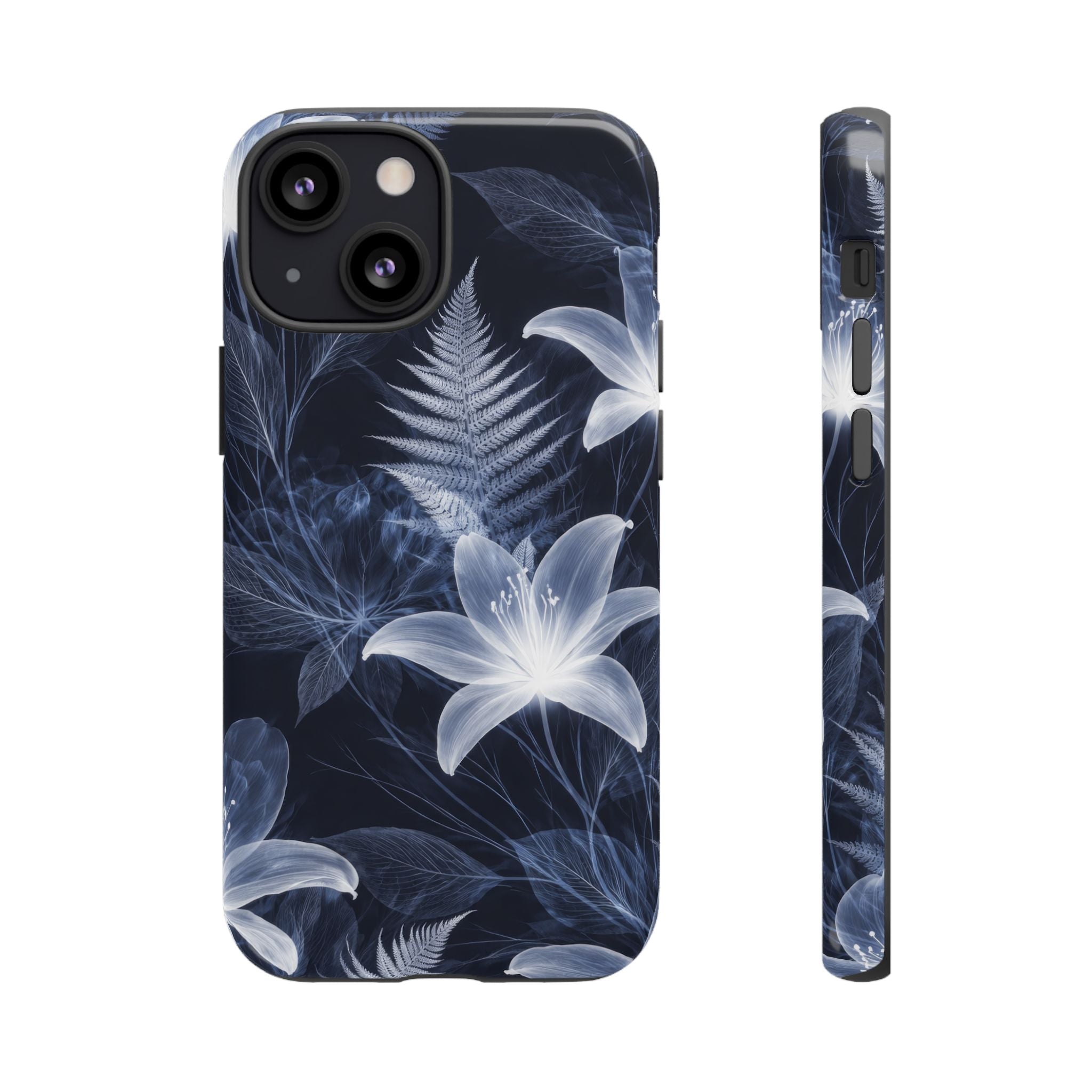 Moonlight Garden Phone Case for iPhone 11-17 and Galaxy S20-S26