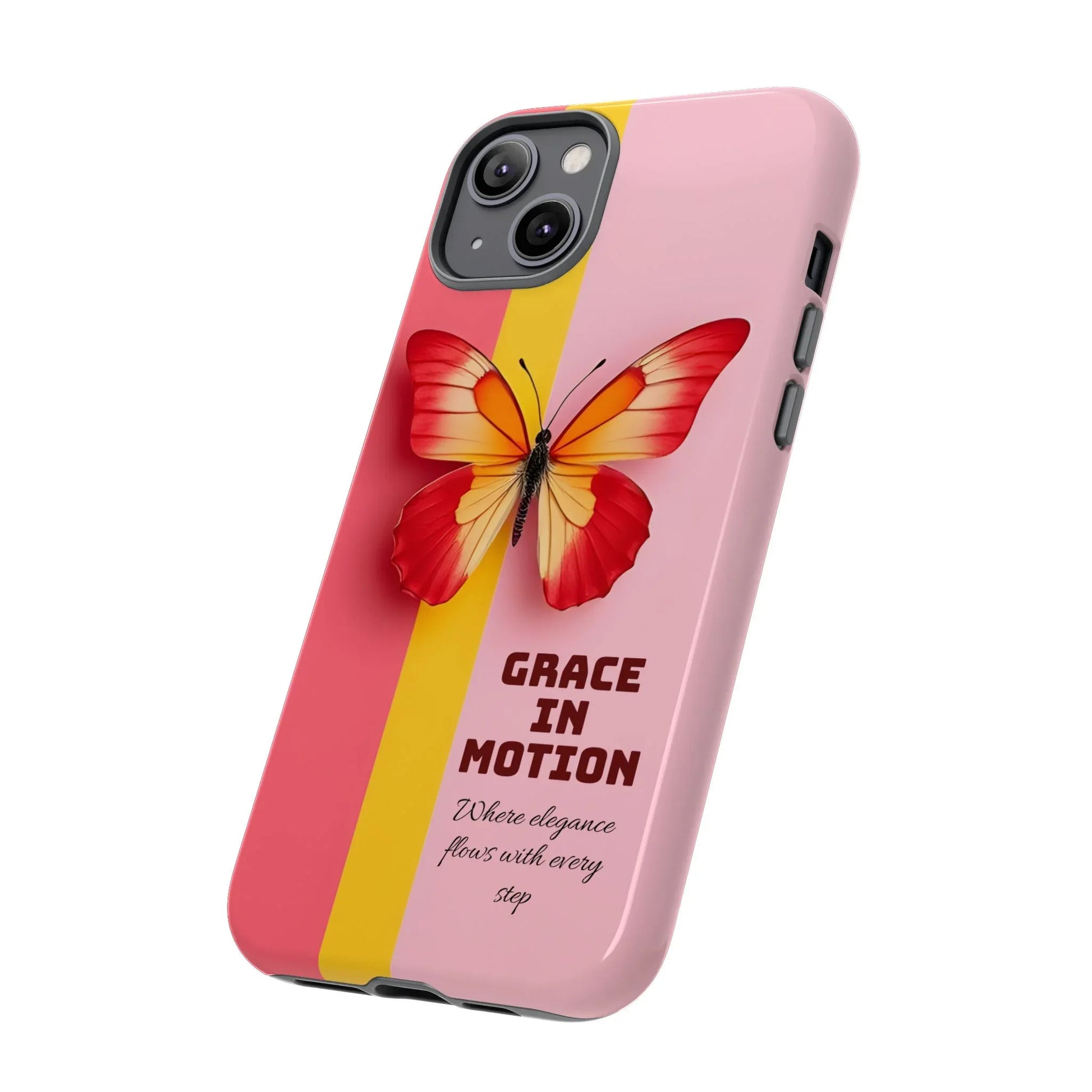 Grace in Motion – Elegant Phone Case for iPhone, Galaxy & Pixel - KARARMDESIGN