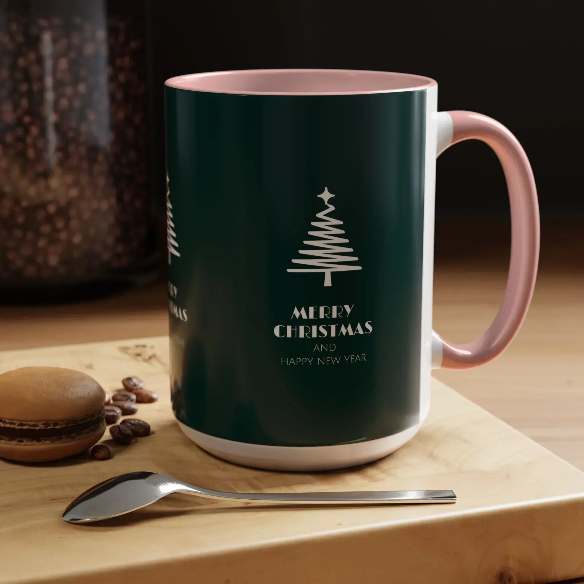 Holiday Mug - Accent Coffee Mug (11, 15oz) - KARARMDESIGN