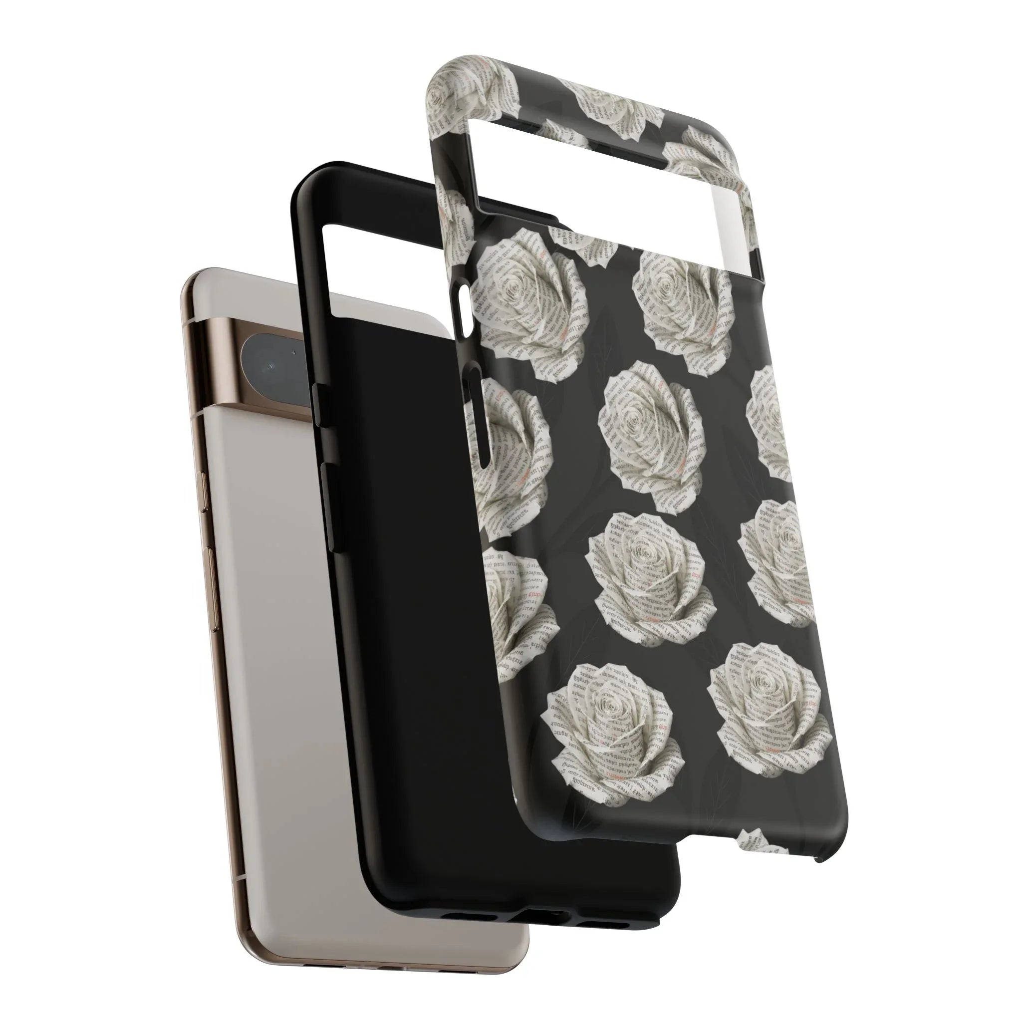 Silent Bloom Phone Case for iPhone 8-17 and Google Pixel 3-9 - KARARMDESIGN
