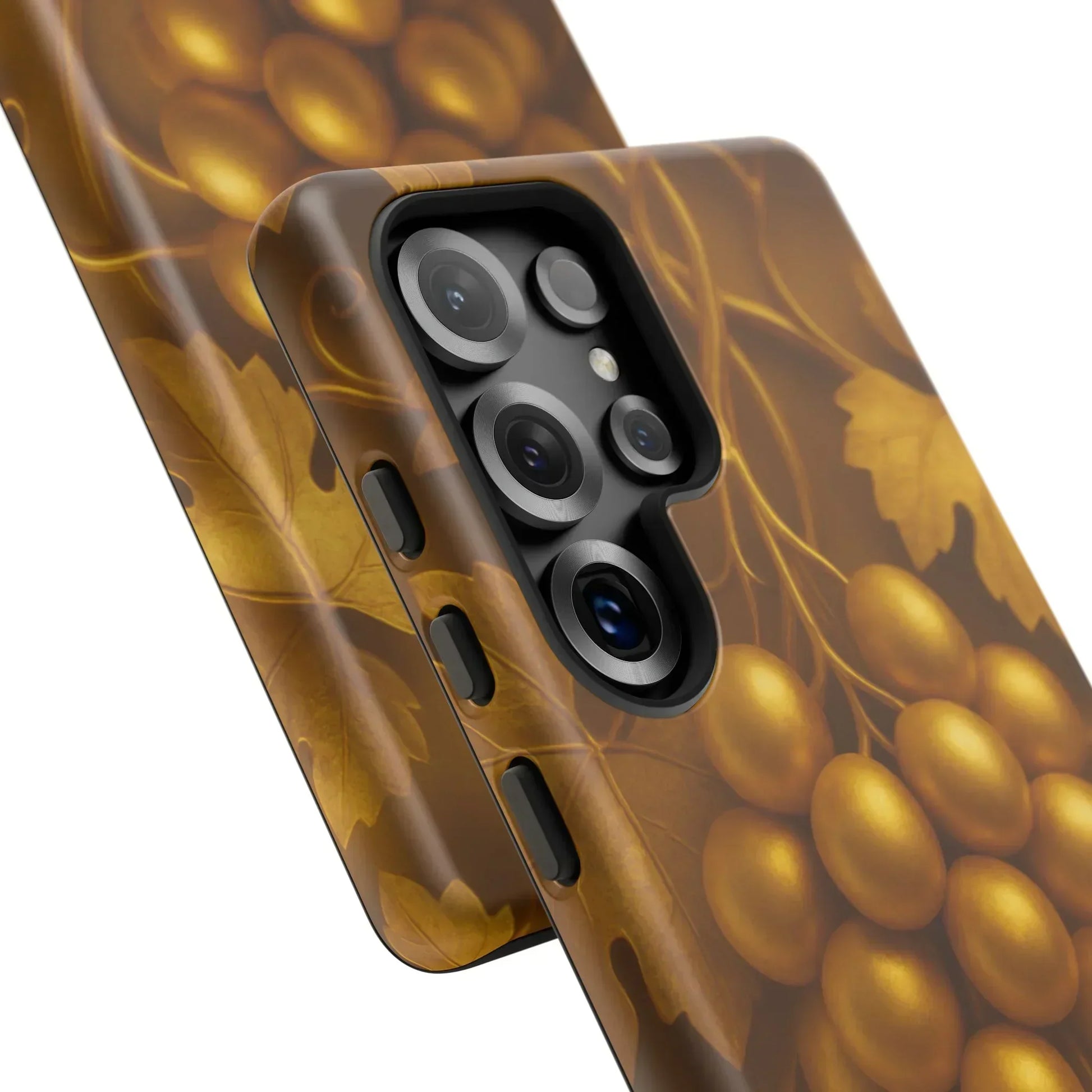 Golden Grapes Phone Case for Samsung Galaxy S10-S25 Models - KarArmDesign