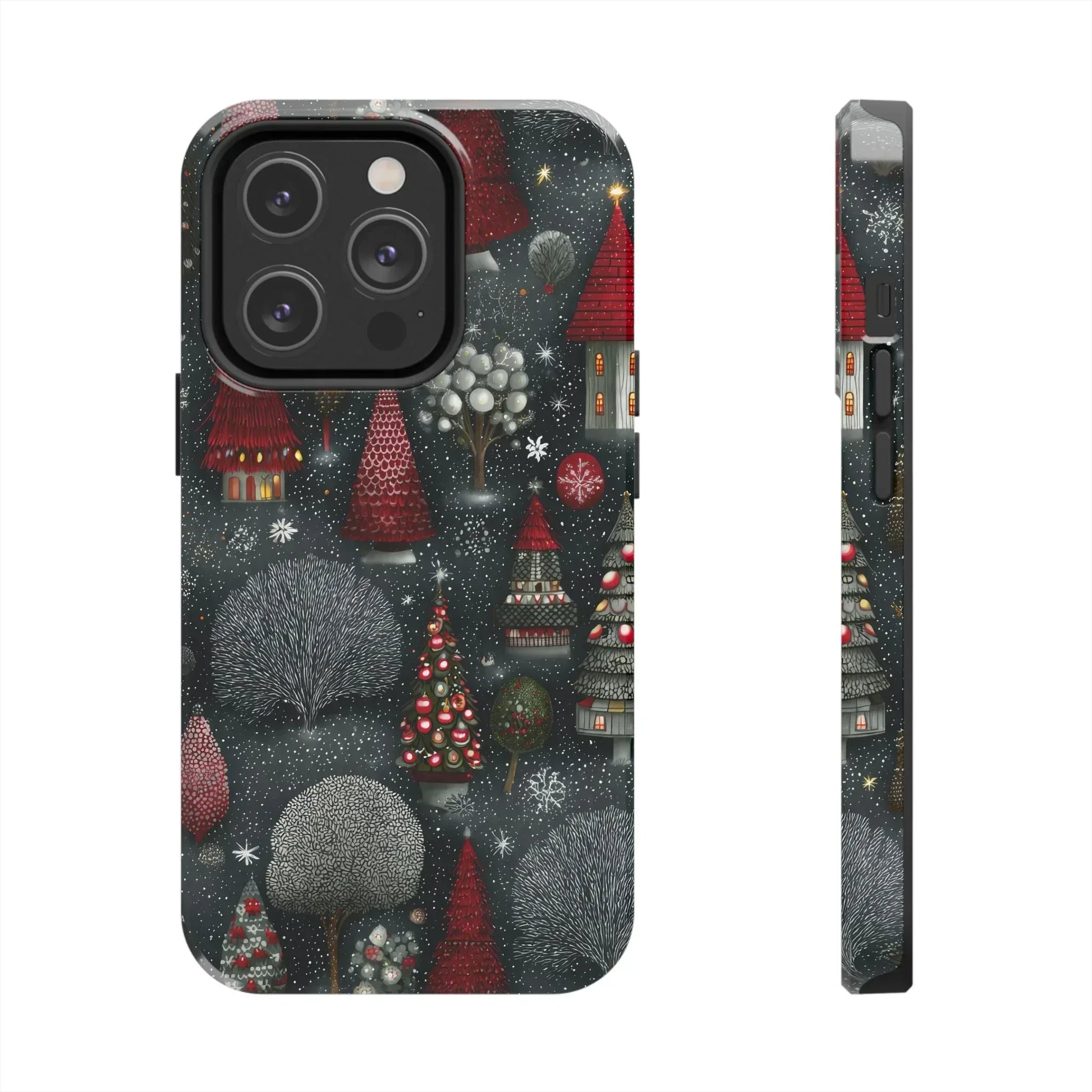 Frosted Fir Magic Phone Case for iPhone 11-17 - KARARMDESIGN