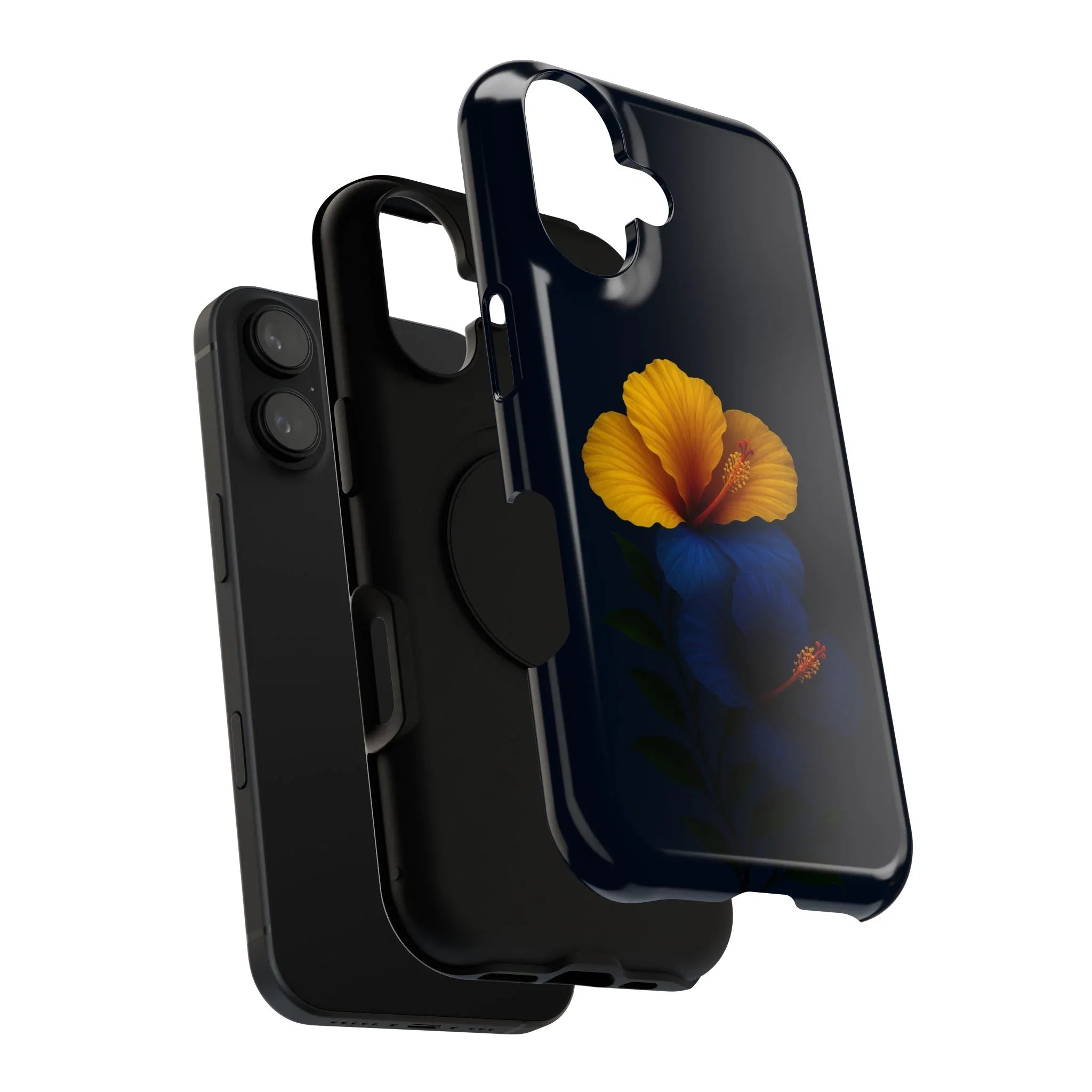 Elegant Hibiscus Phone Case for iPhone 11-17 and Galaxy S21-S22 - KARARMDESIGN
